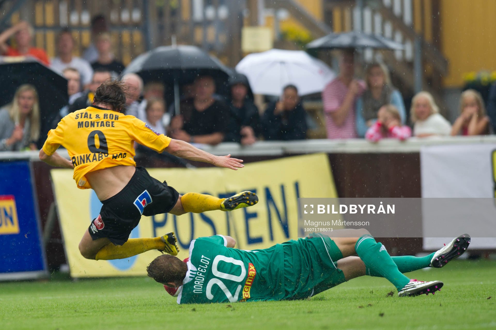 Kristoffer Nordfeldt, målvakt, BP och Peter Gitselov,