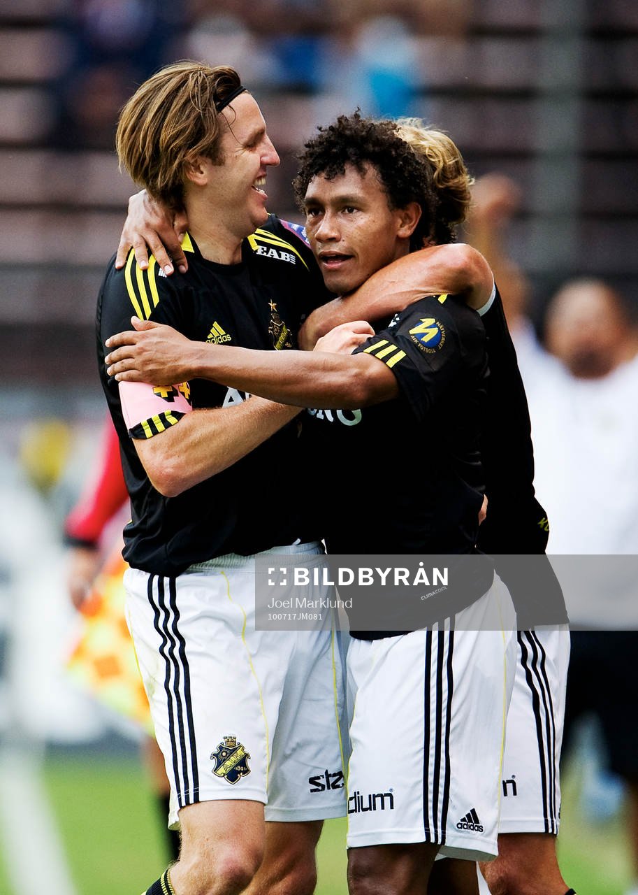 Nils-Eric Johansson kramar om Antônio Flávio, AIK