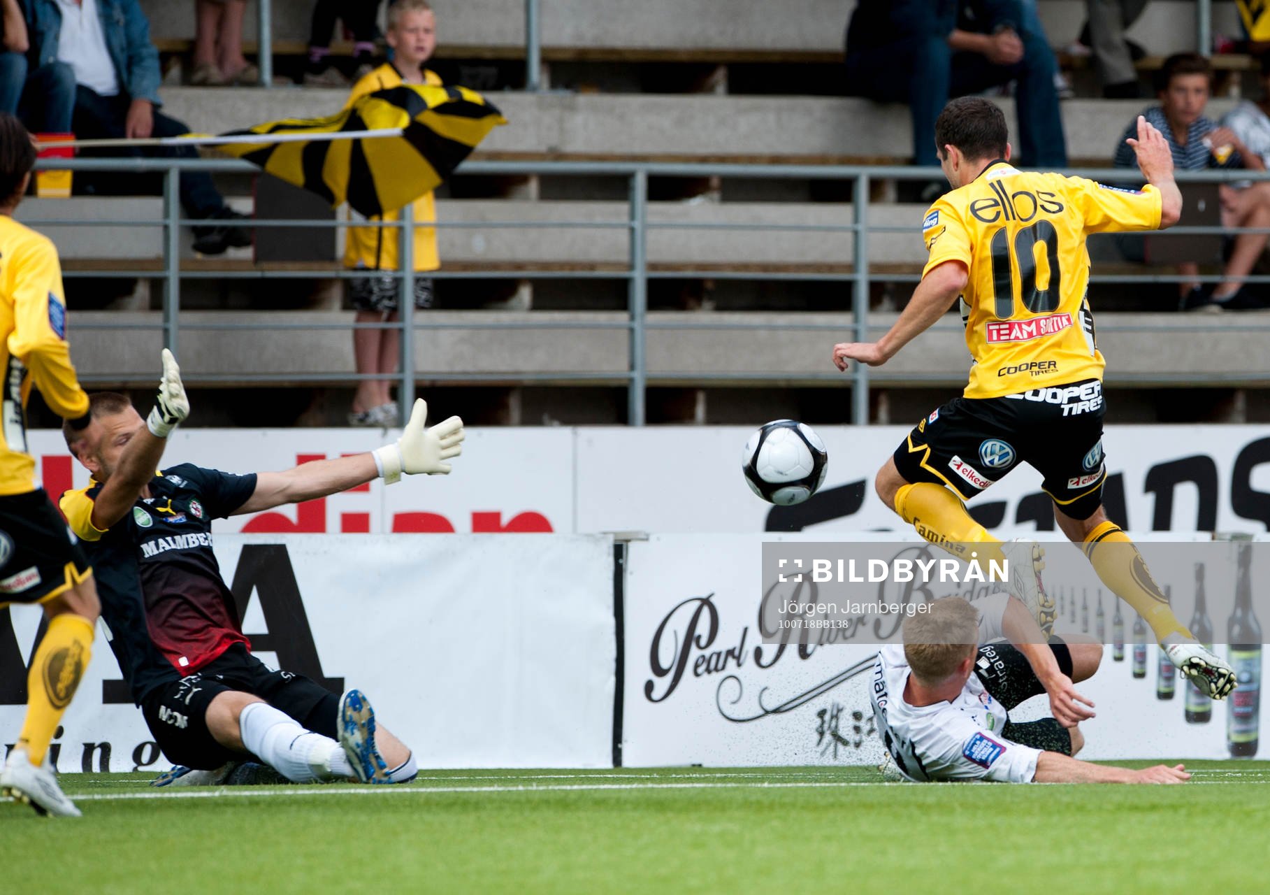 Martin Ericsson, Elfsborg och John Alvbåge, målvakt,