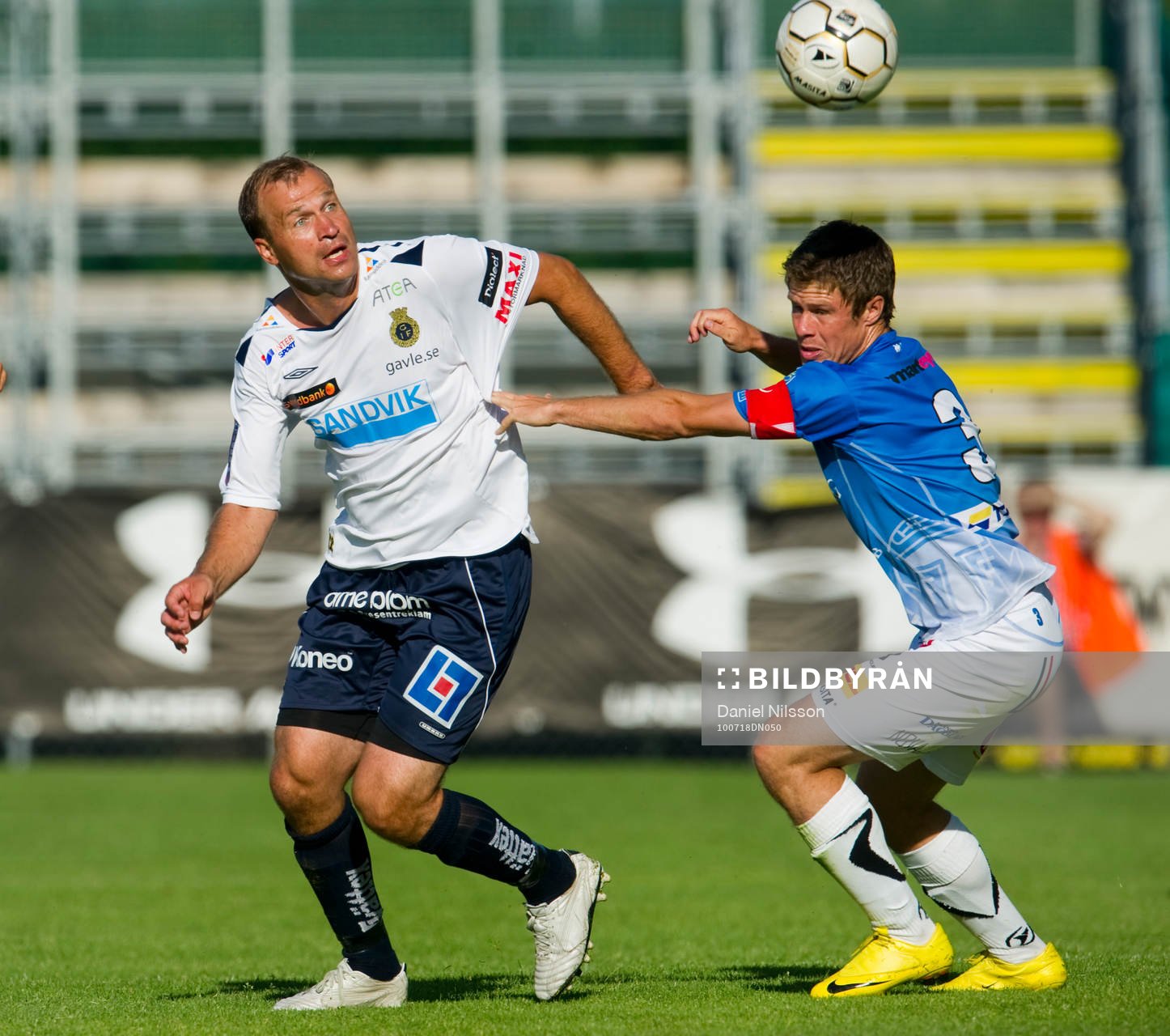 Dennis Melander, Trelleborg och Hans Berggren, Gefle