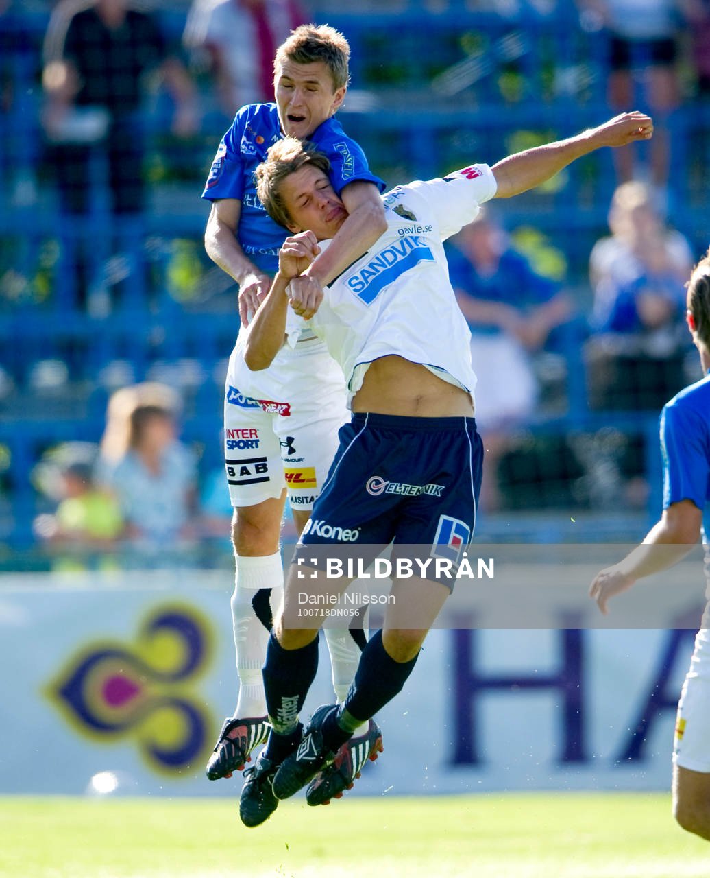 Peter Abelsson, Trelleborg och Marcus Hansson, Gefle