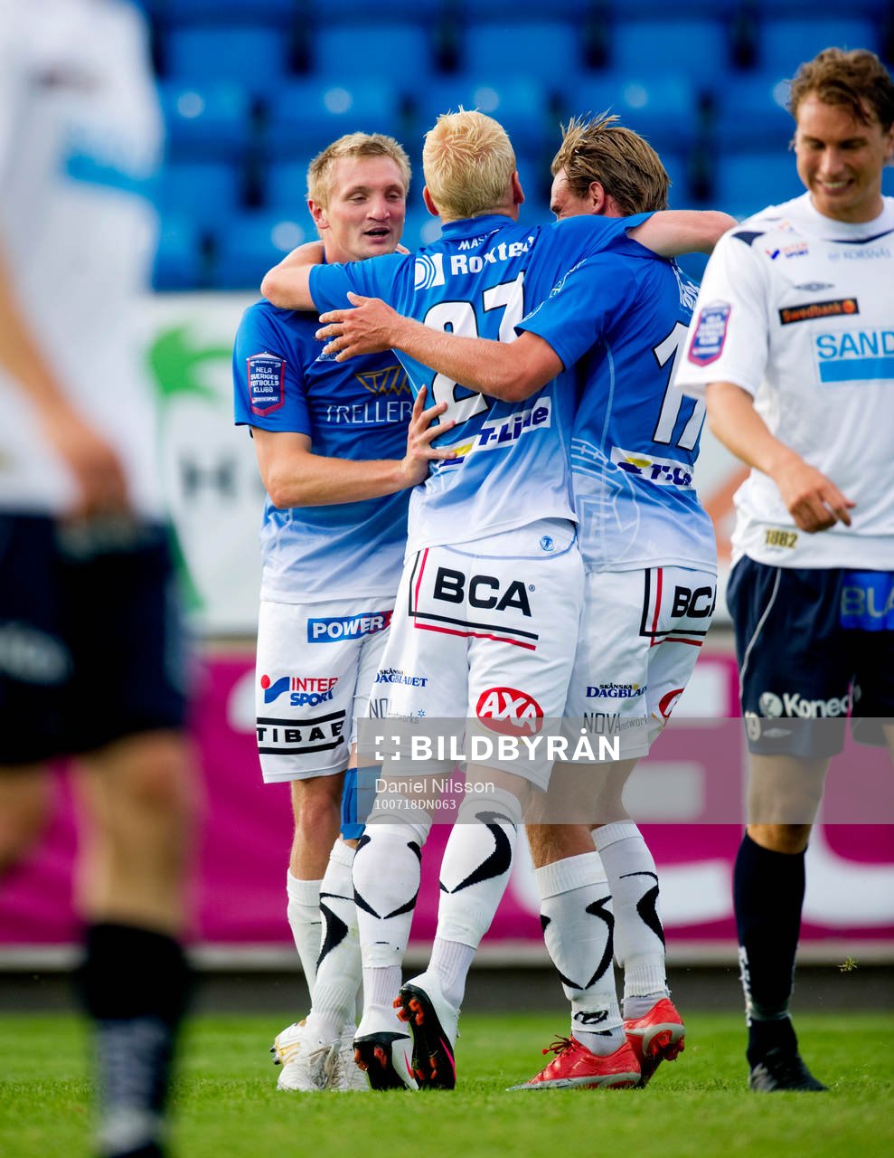 Fredrik Jensen, Trelleborg gjorde 2-1. Jubel!