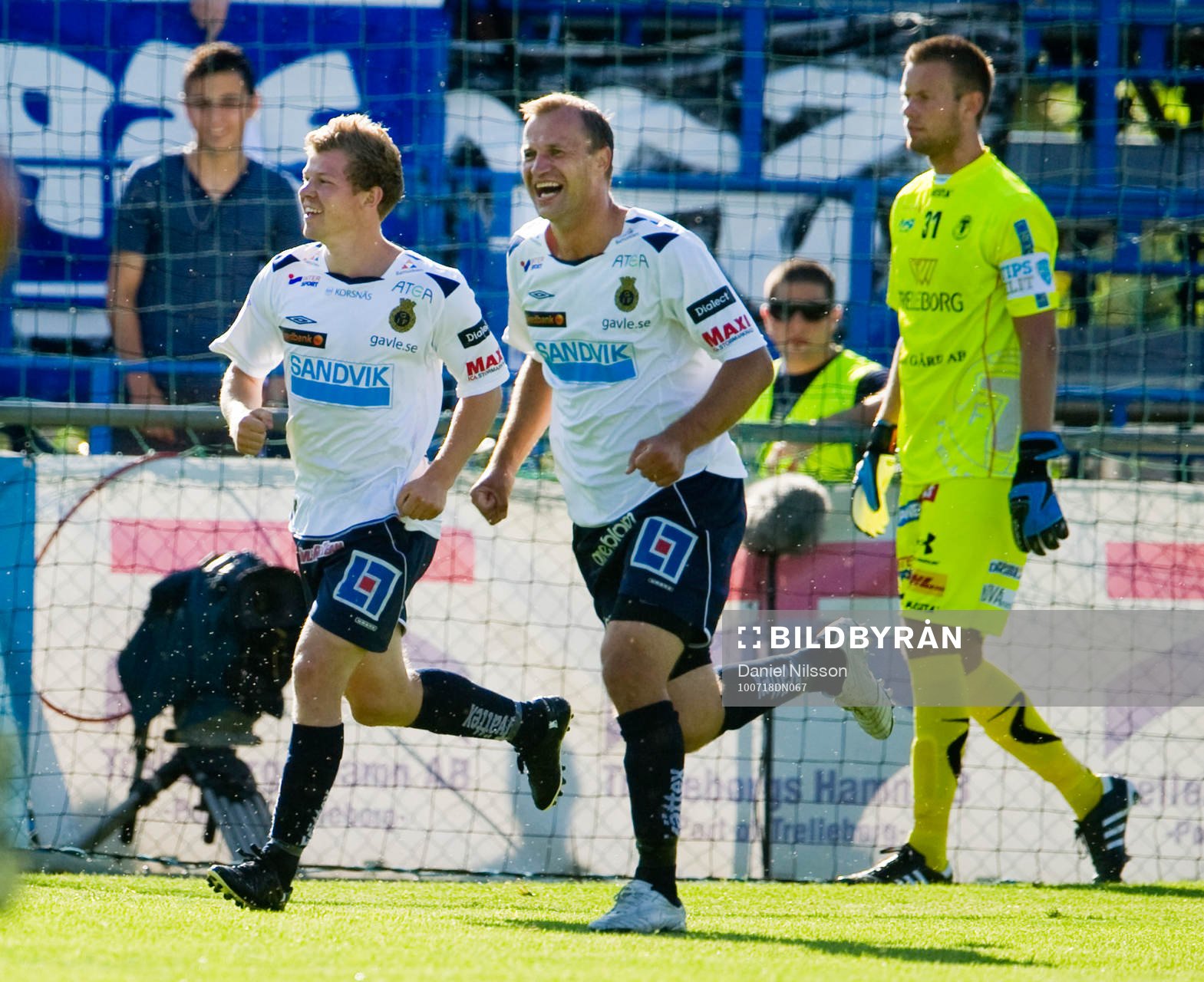 Jonas Lantto och Hans Berggren, Gefle jubel