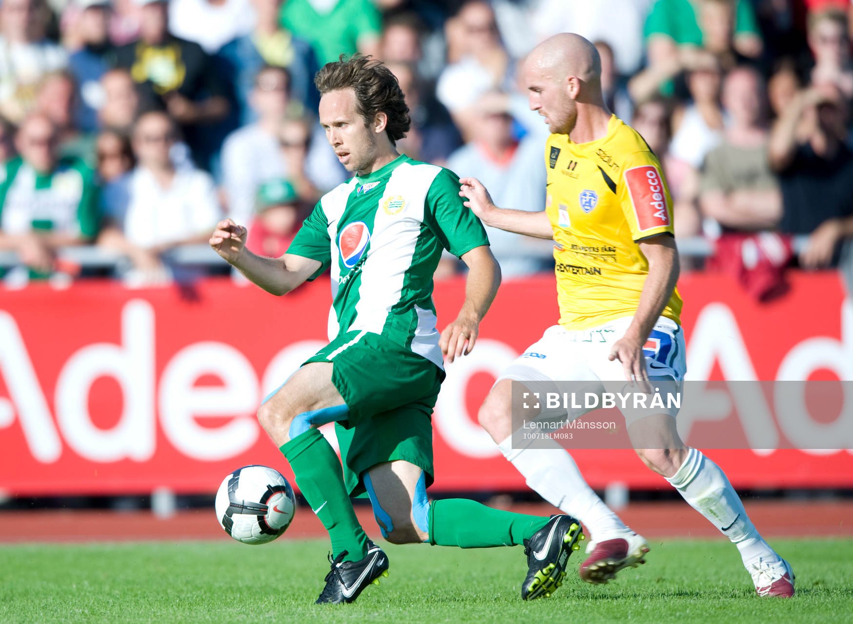 Christoffer Carlsson, Falkenberg och Simon Helg, Hammarby