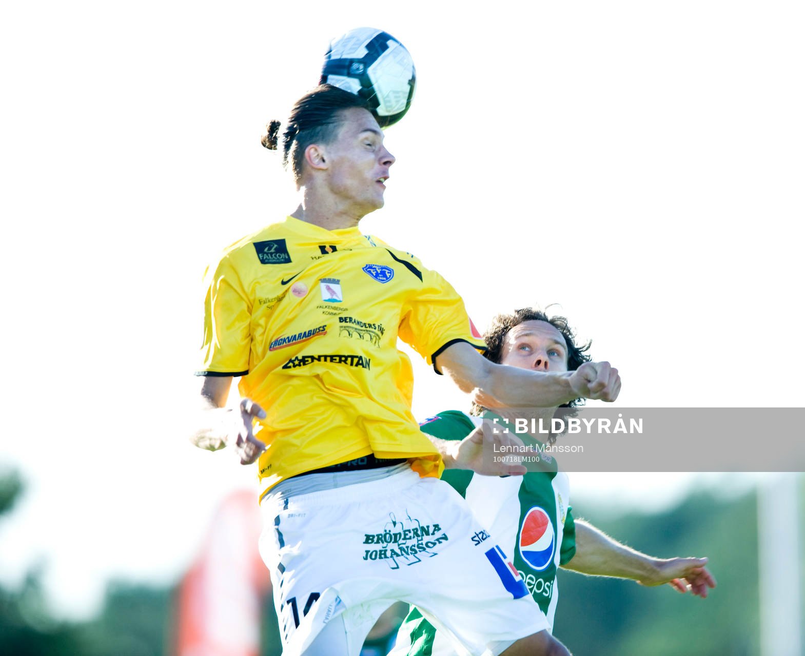 Erik Johansson, Falkenberg, och Petter Furuseth, Hammarby