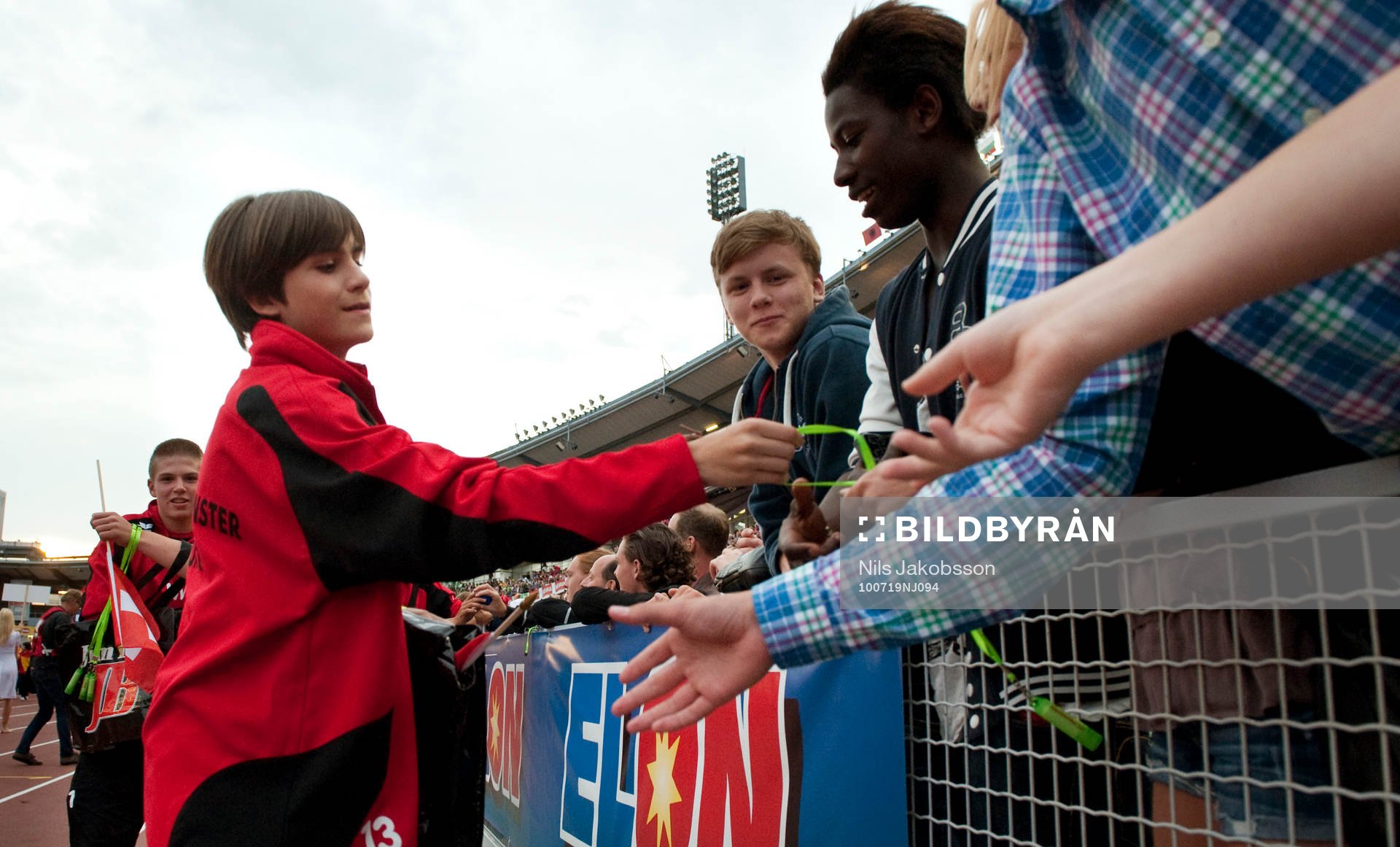 Fotboll, Gothia Cup, Invigning