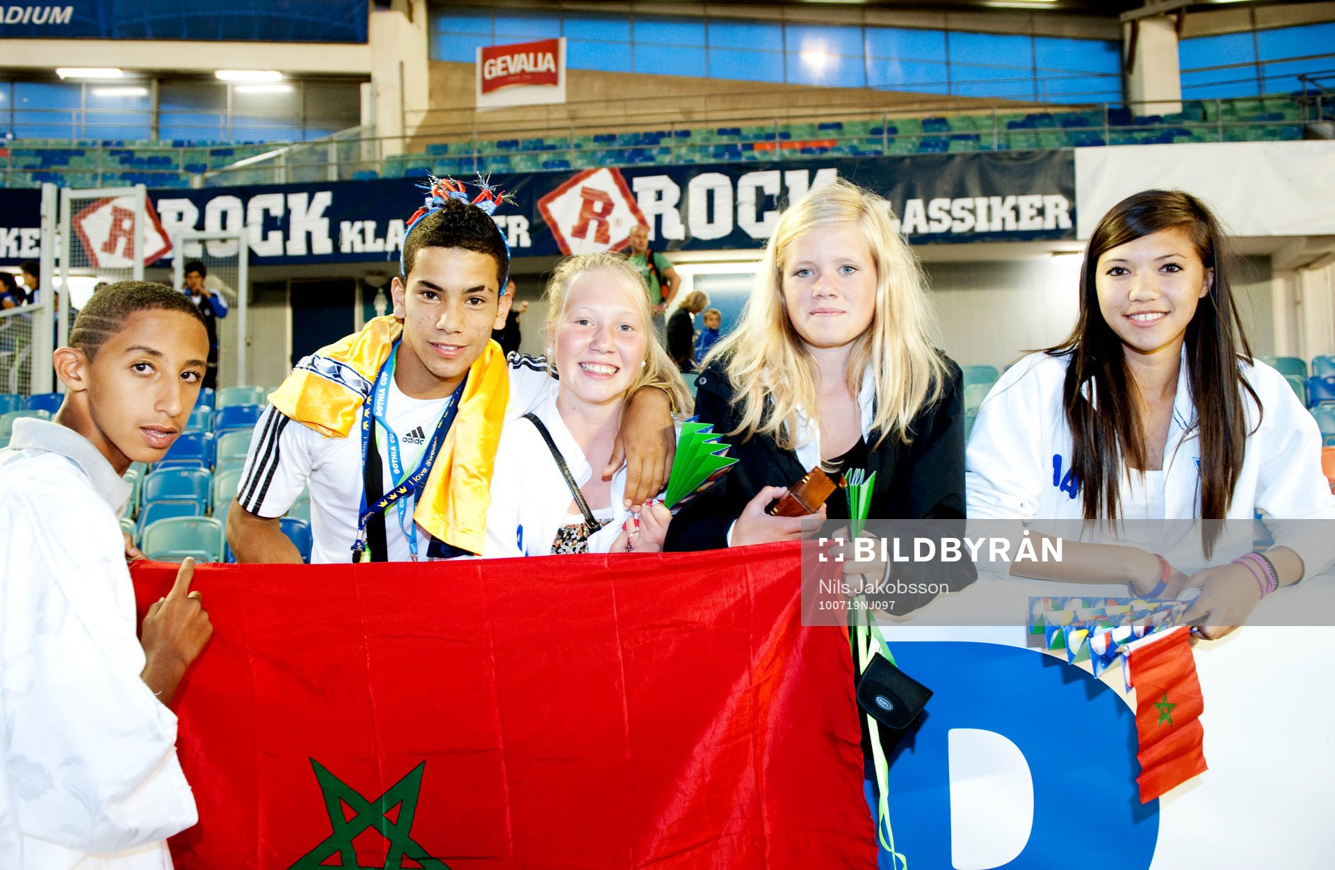 Fotboll, Gothia Cup, Invigning