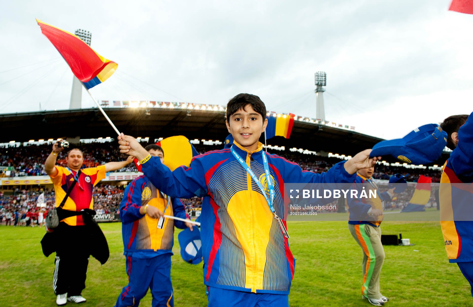 Fotboll, Gothia Cup, Invigning