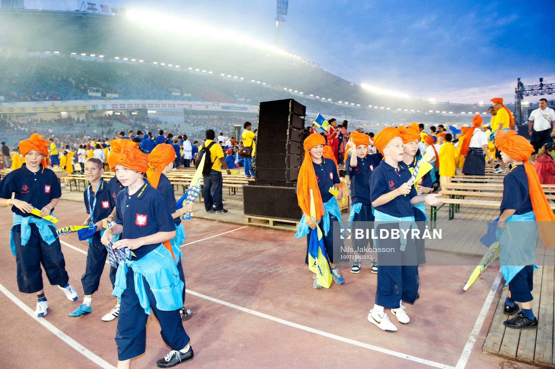 Fotboll, Gothia Cup, Invigning