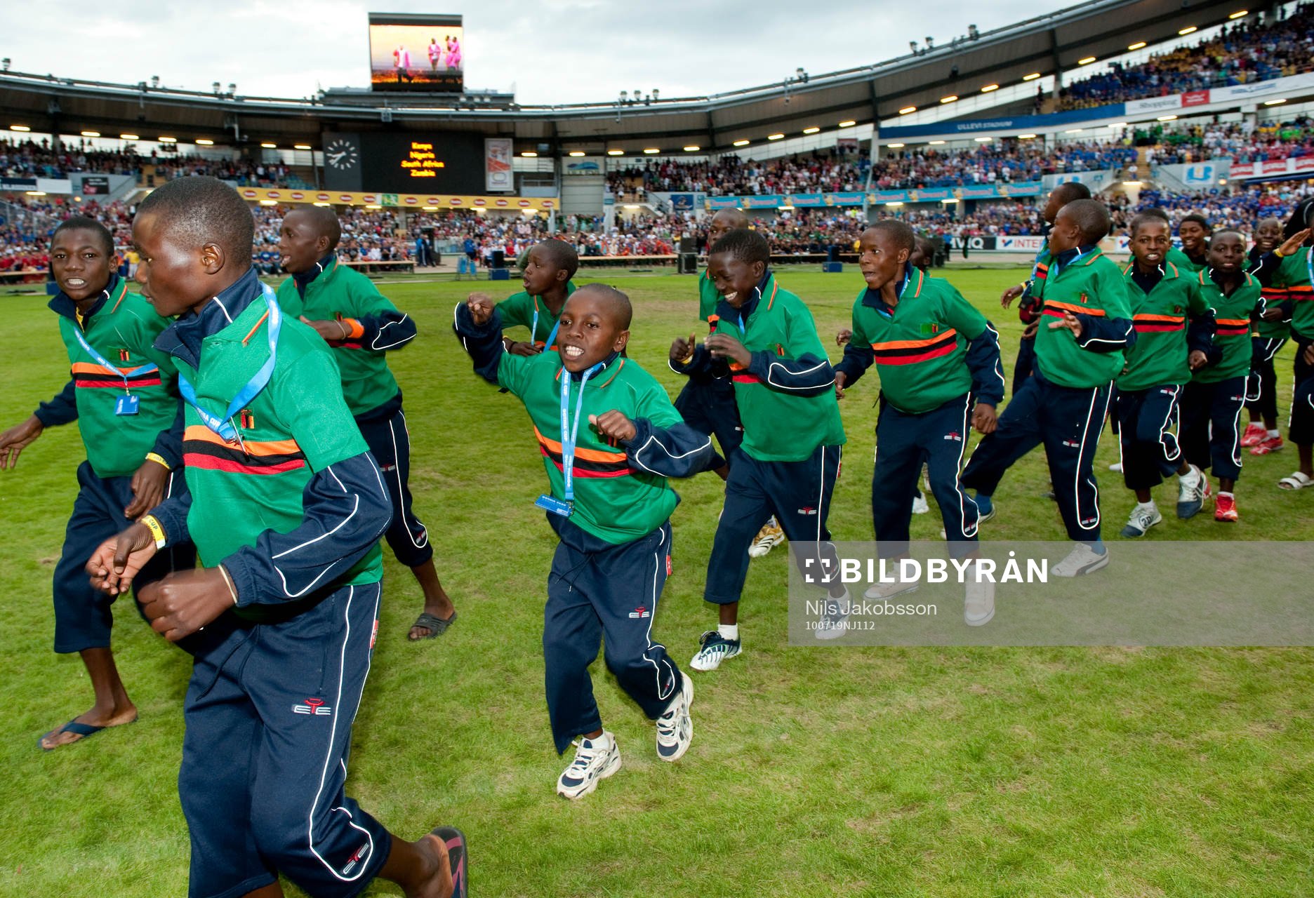 Fotboll, Gothia Cup, Invigning