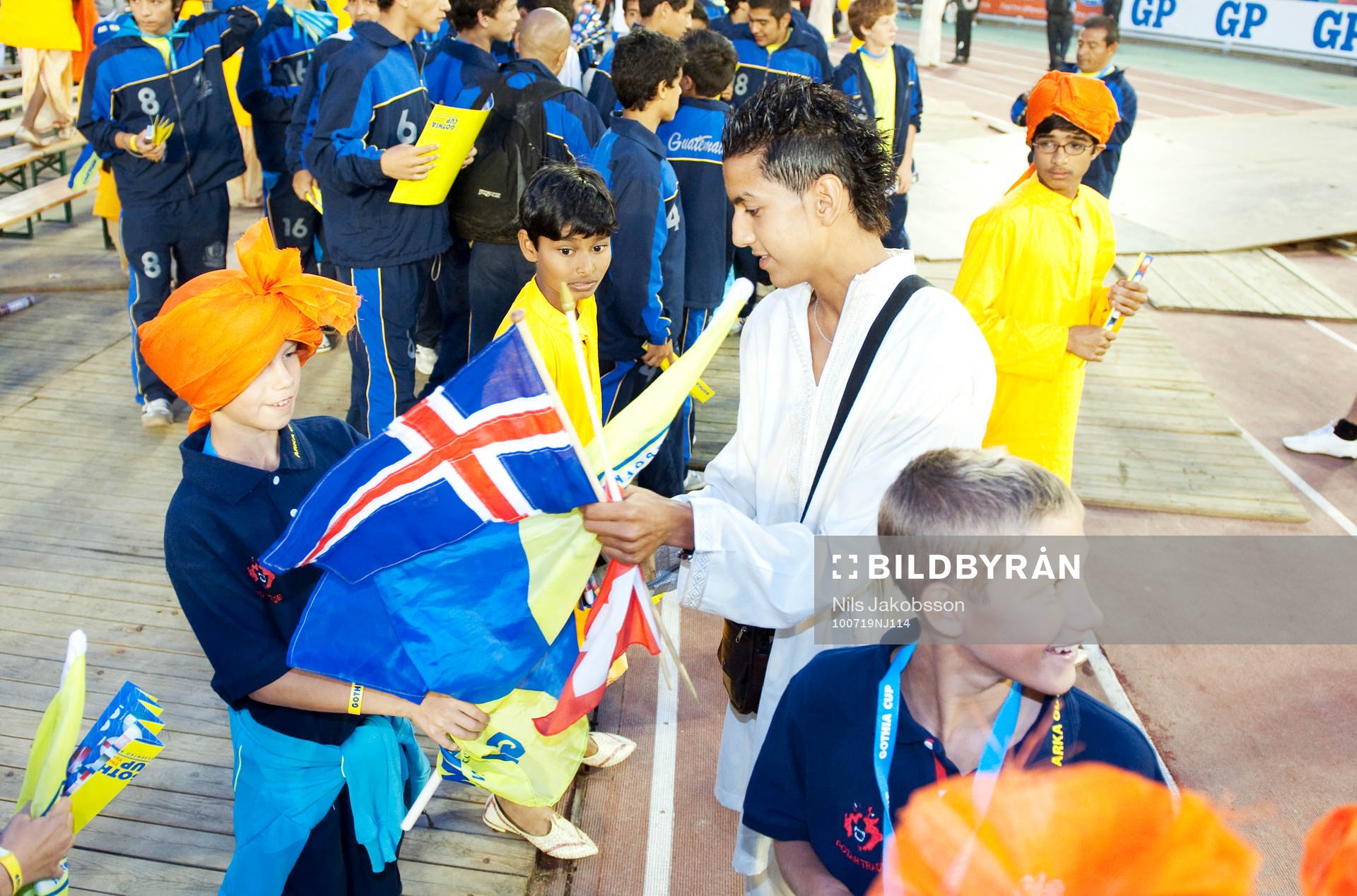 Fotboll, Gothia Cup, Invigning