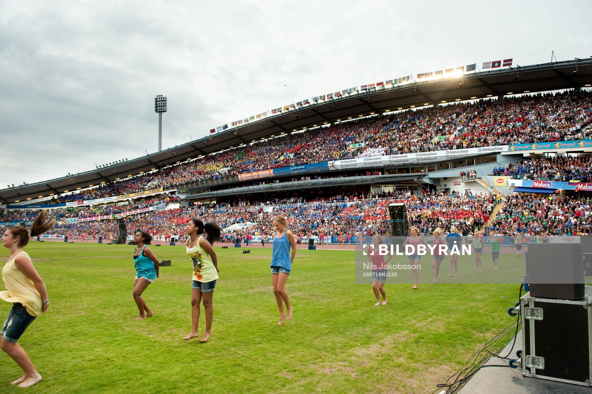 Fotboll, Gothia Cup, Invigning