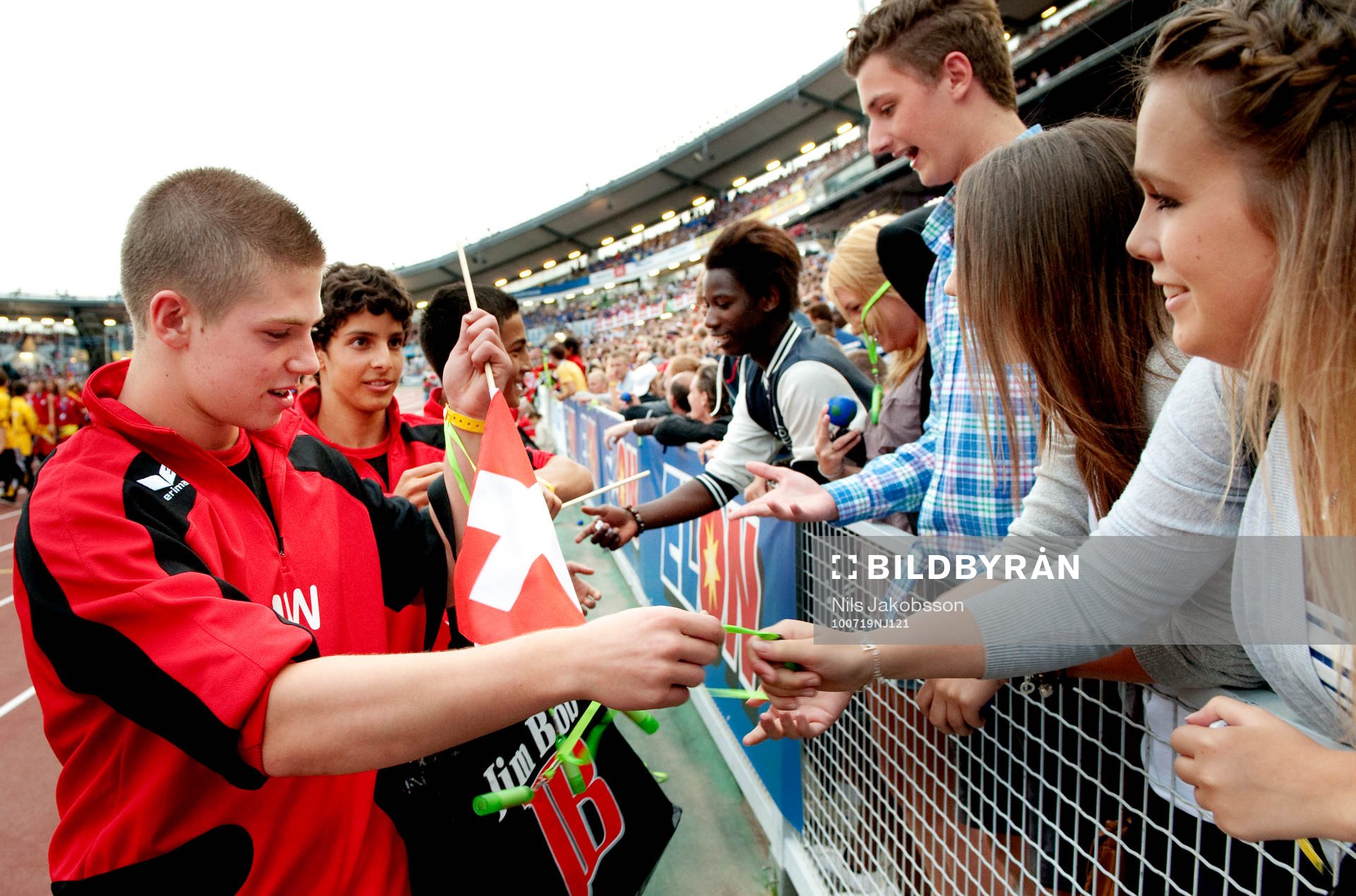 Fotboll, Gothia Cup, Invigning
