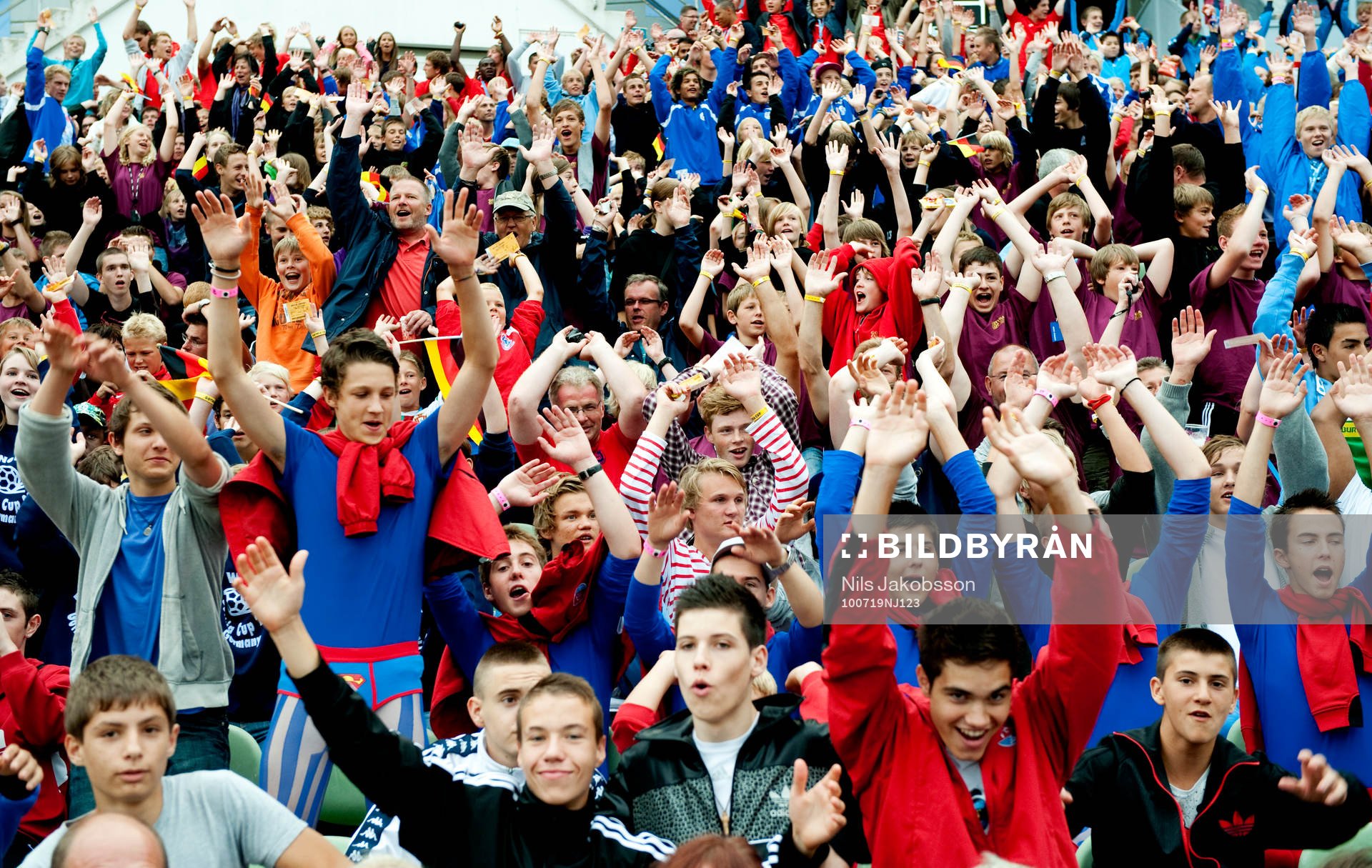 Fotboll, Gothia Cup, Invigning