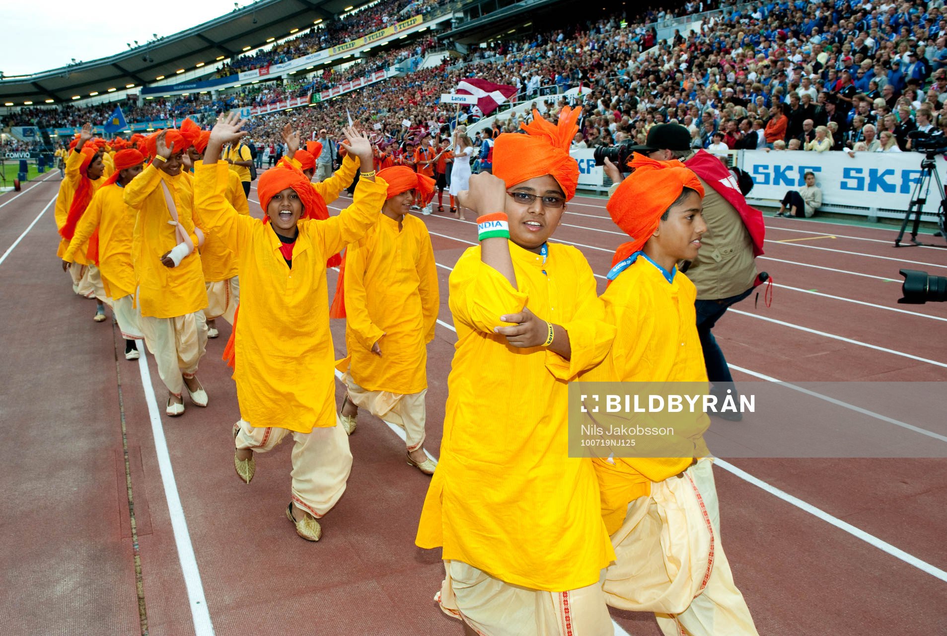 Fotboll, Gothia Cup, Invigning