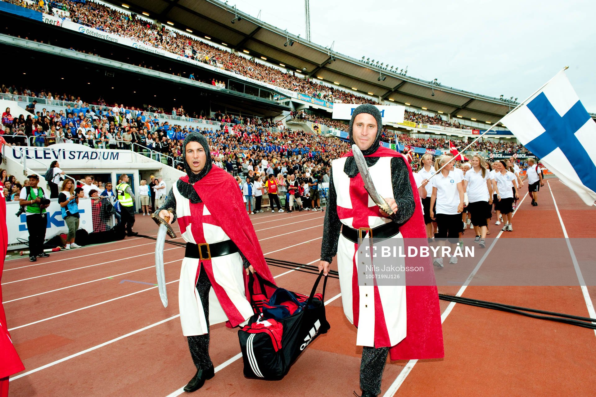 Fotboll, Gothia Cup, Invigning