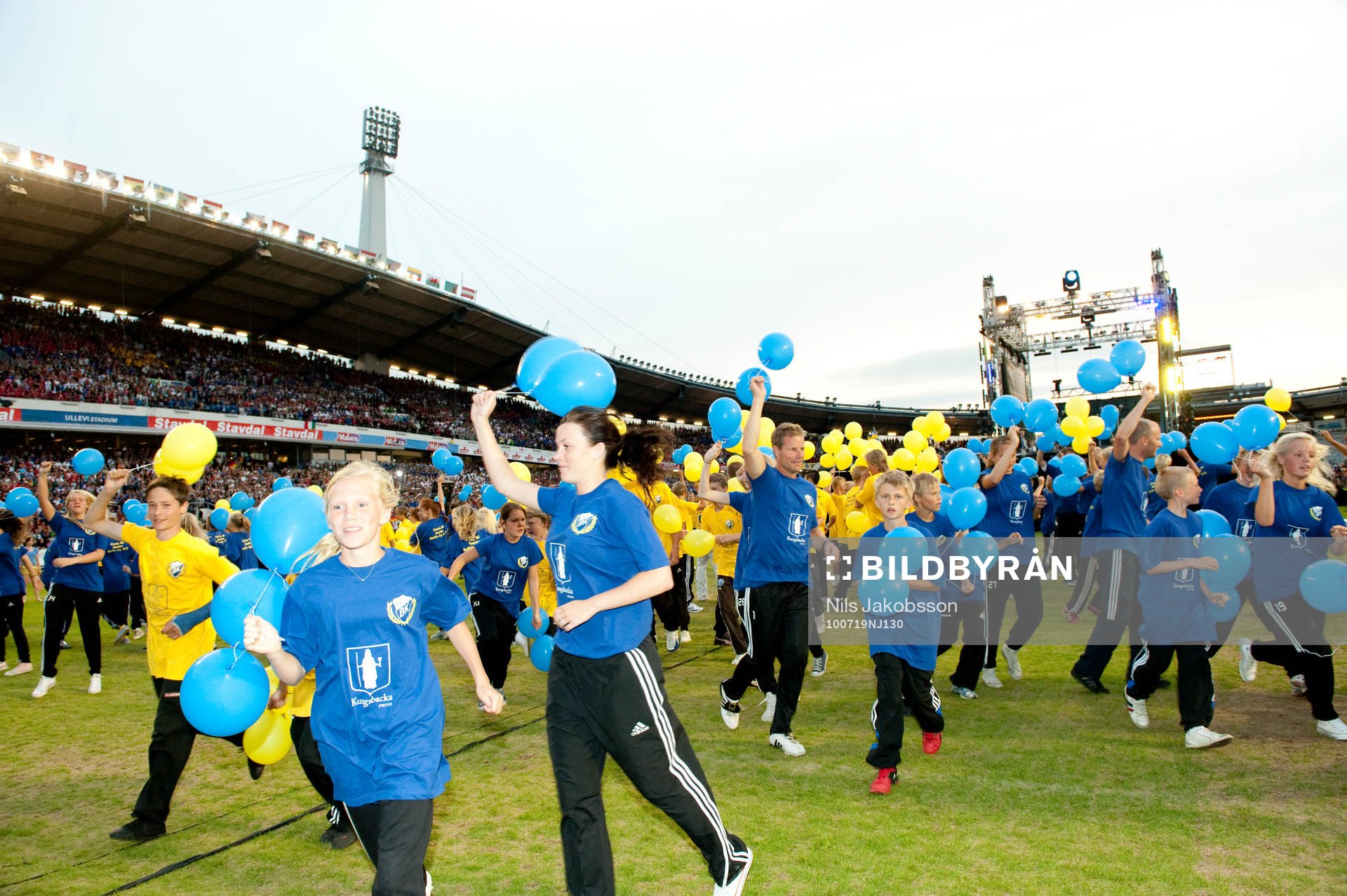 Fotboll, Gothia Cup, Invigning