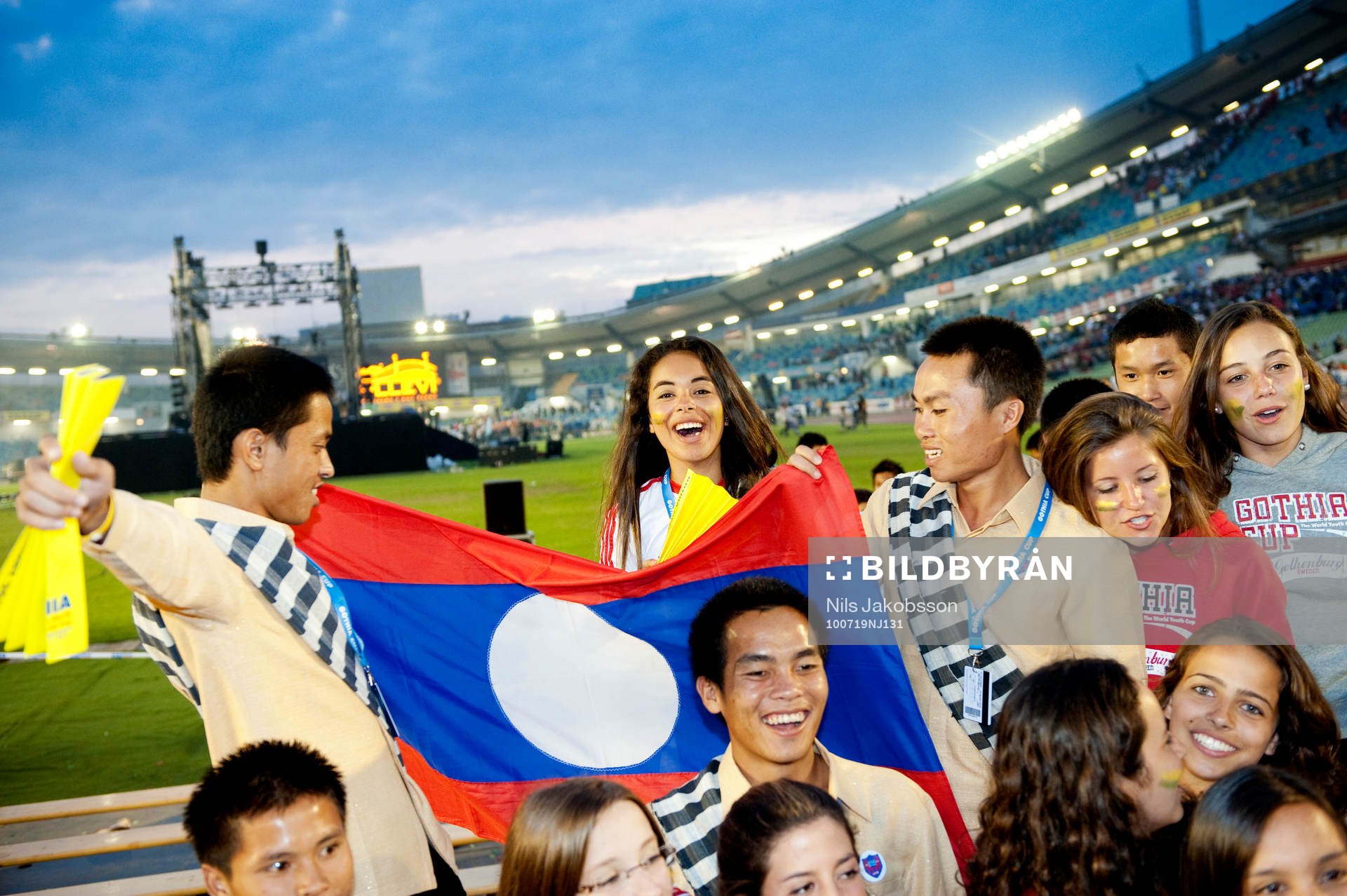 Fotboll, Gothia Cup, Invigning