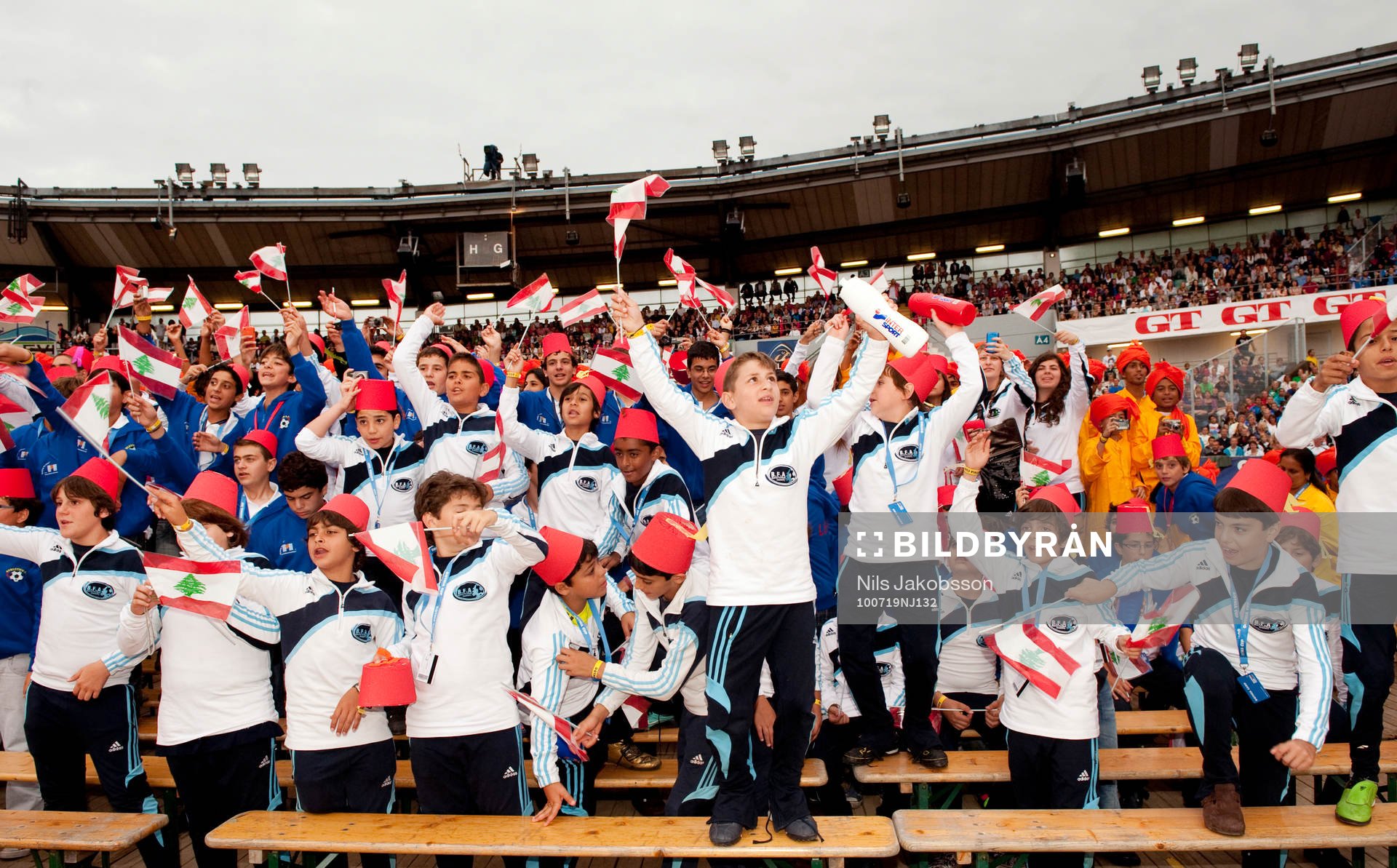 Fotboll, Gothia Cup, Invigning