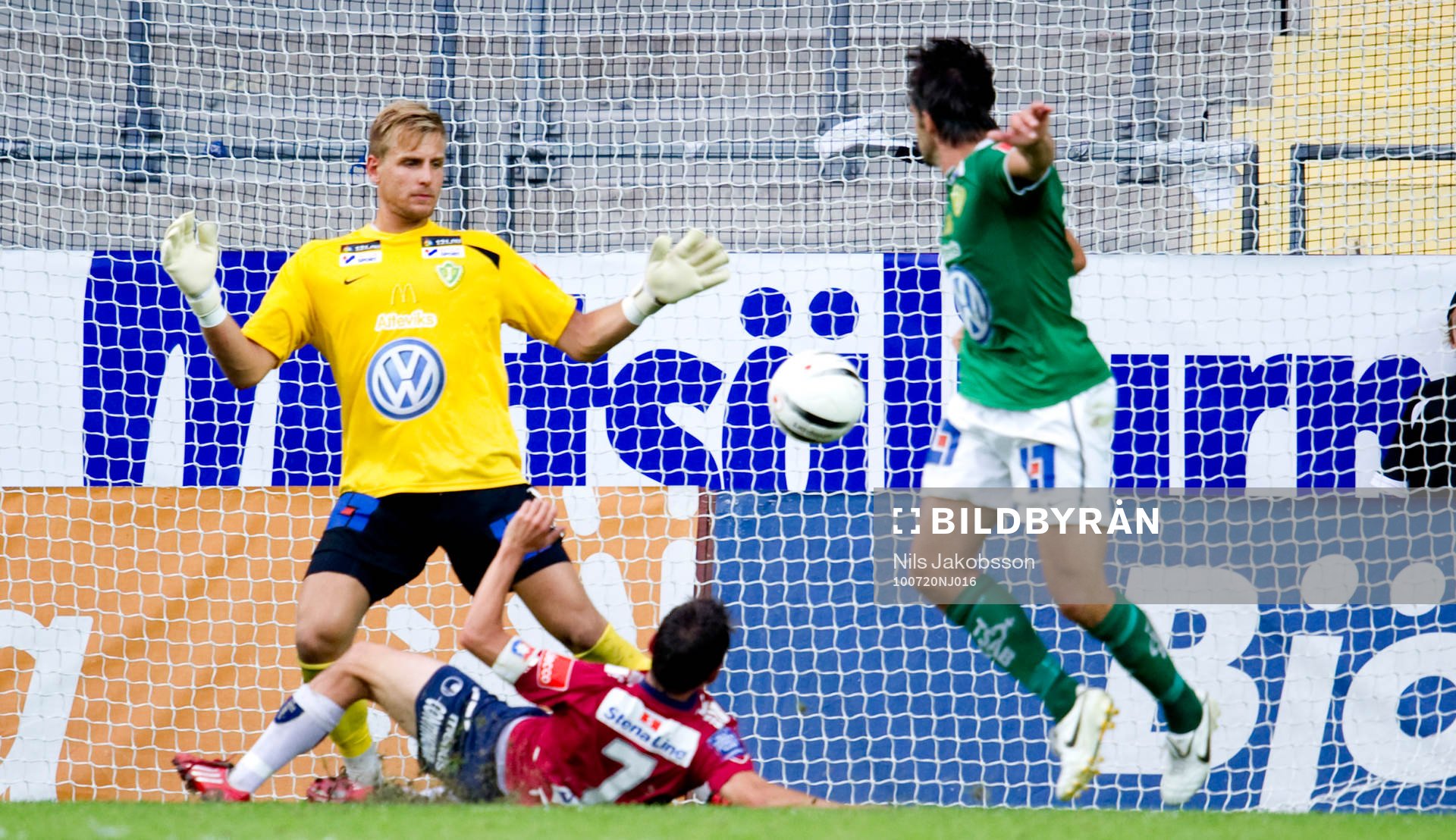 Björn Anklev, Örgryte gör mål som döms bort, Alexander
