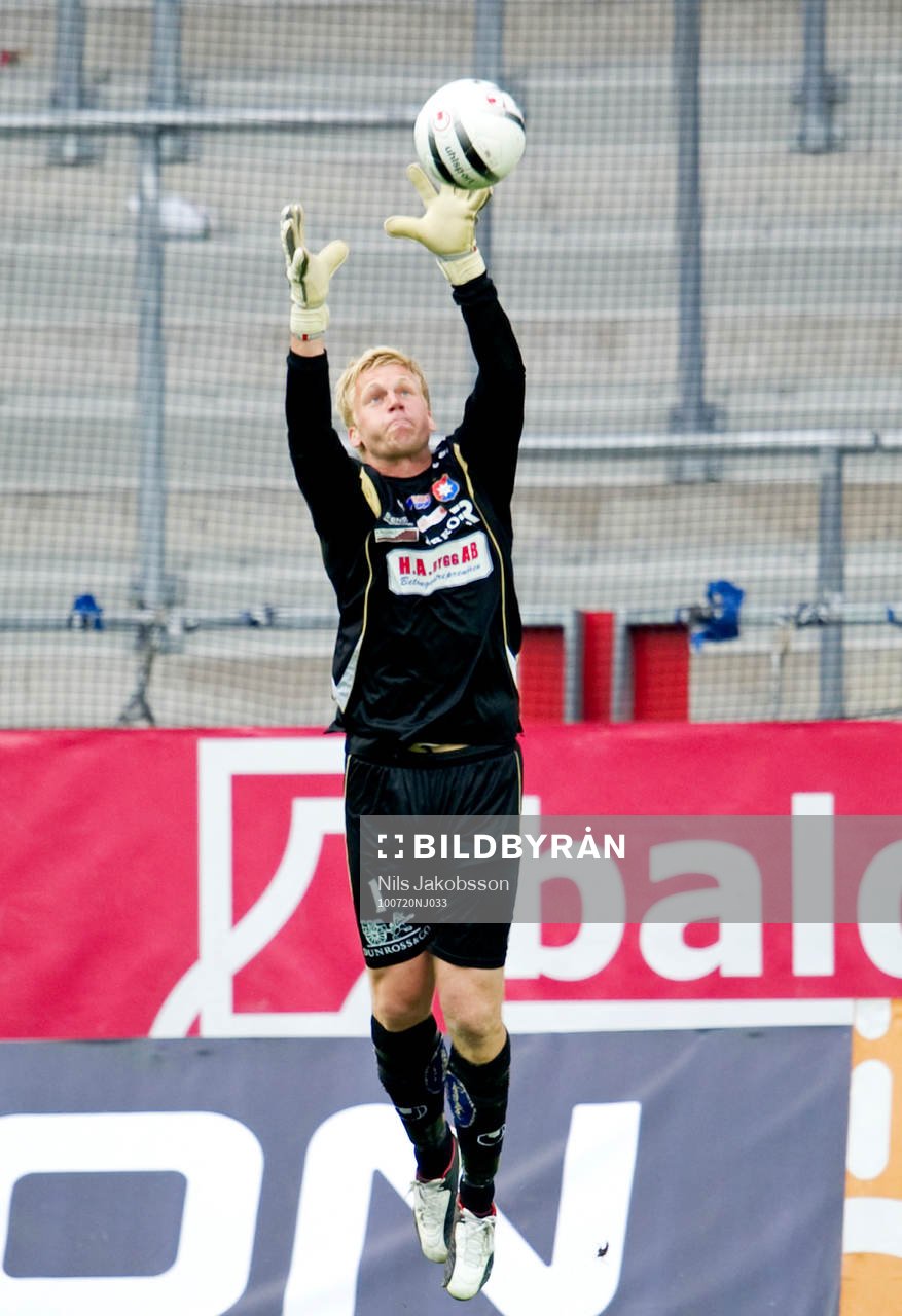 Peter Abrahamsson, målvakt, Örgryte