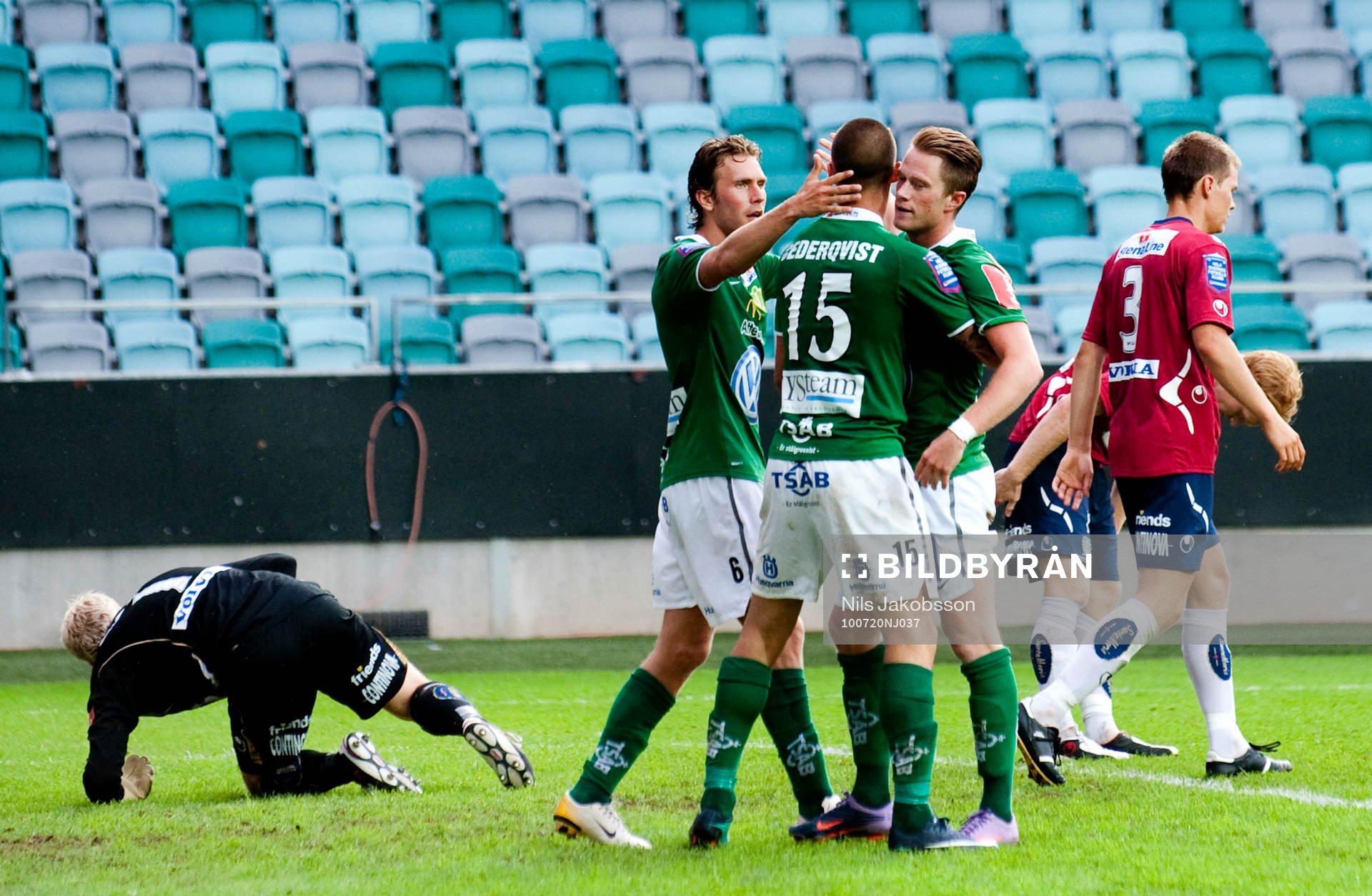 Jönköping Södra jubel, Peter Abrahamsson, målvakt,