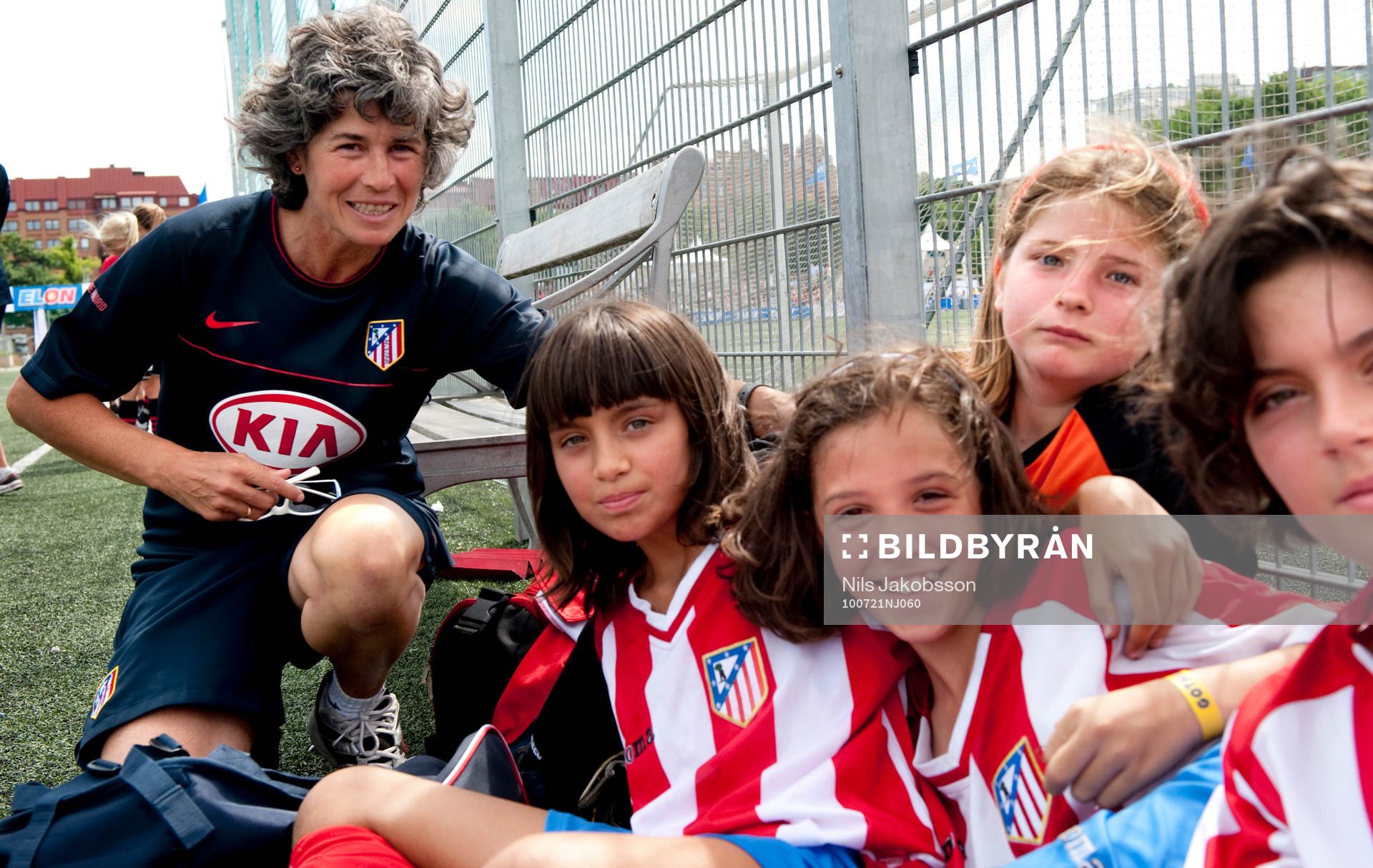 Brommapojkarna - Atletico Madrid, tränare i Atletico Maria