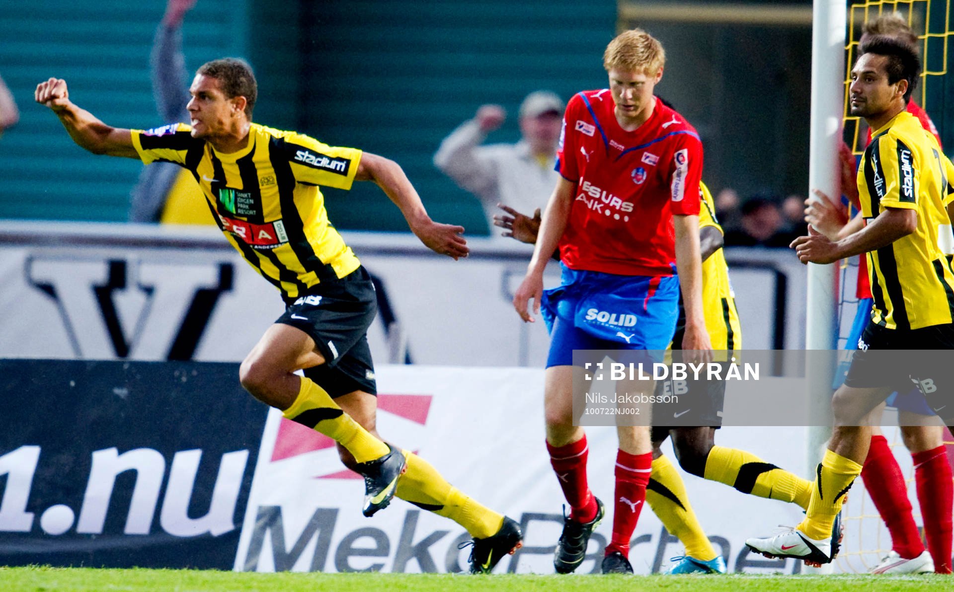 Mathias Ranégie, Häcken jubel