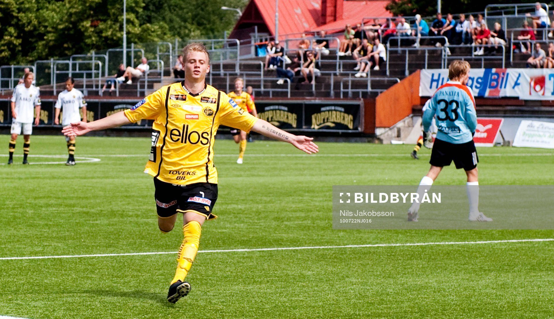 P17, Elfsborg - AIK: Simon Hedlund gör 1-0, jubel