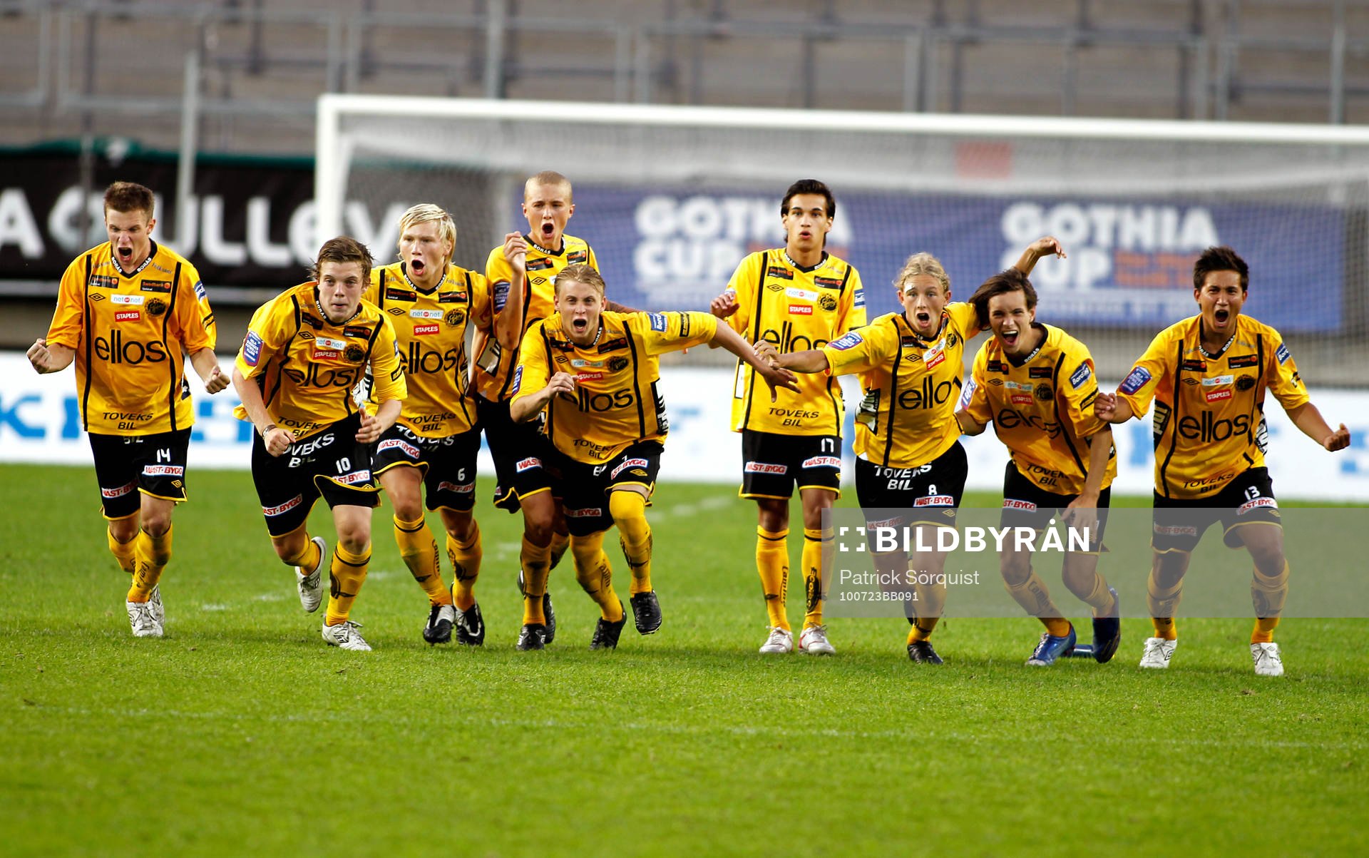 Fotboll, Gothia Cup, ungdom,  Semifinal P17
