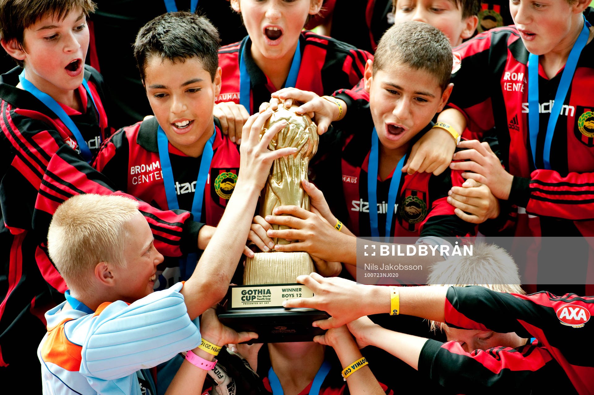 Fotboll, Gothia Cup, Final P12, Brommapojkarna - Pequeninos