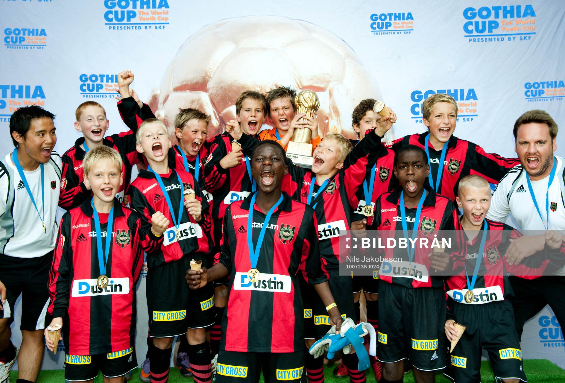 Fotboll, Gothia Cup, ungdom,  Final P11, Brommapojkarna -
