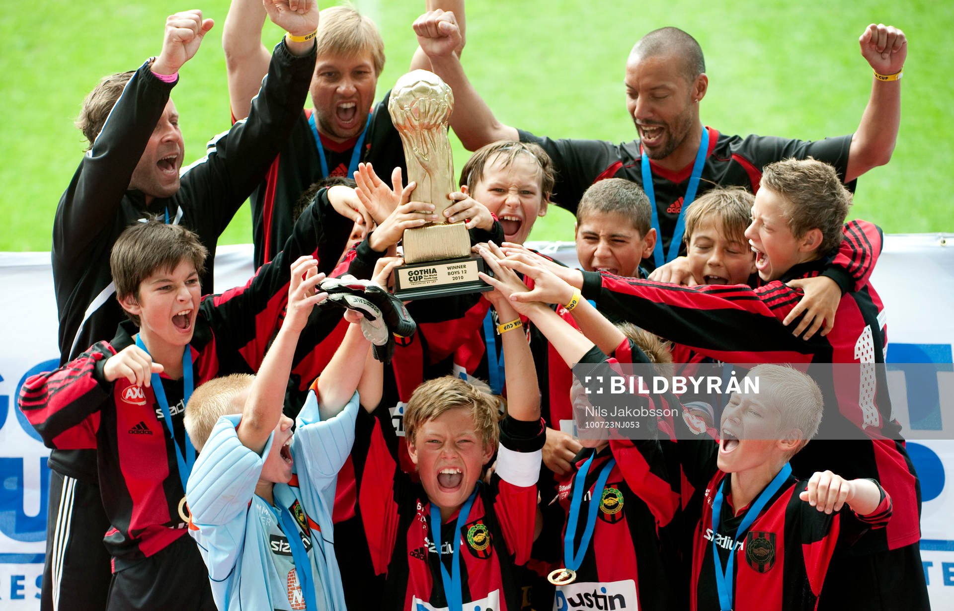 Fotboll, Gothia Cup, ungdom,  Final P12, Brommapojkarna -