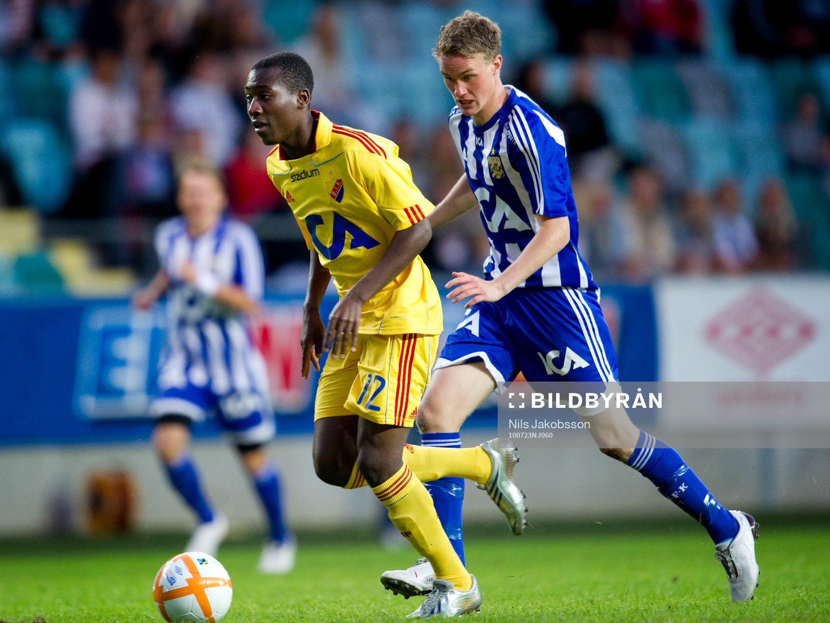 Fotboll, Gothia Cup, ungdom,  semifinal P17, Djurgården -