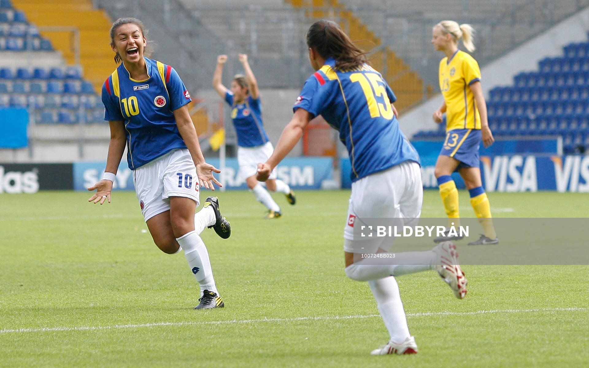 Tatiana Ariza, glädje, jubel