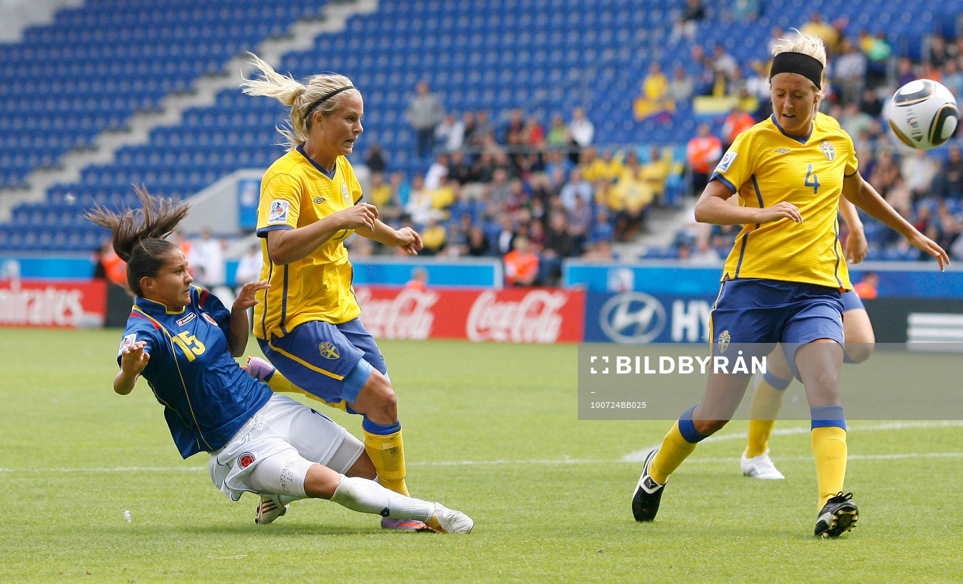 Tatiana Ariza, Colombia och Emma Kullberg, Sverige