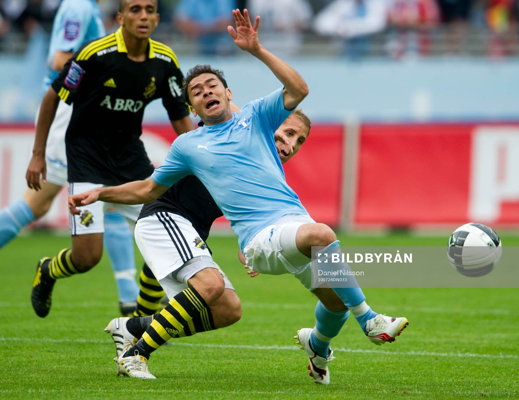Ricardinho, Malmö och Kenny Pavey, AIK