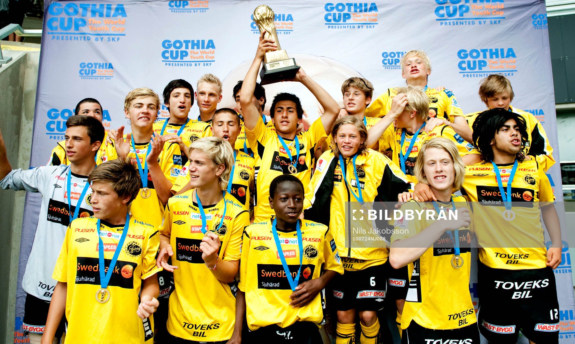 Fotboll, Gothia Cup, ungdom, final, P15, Elfsborg - Santos