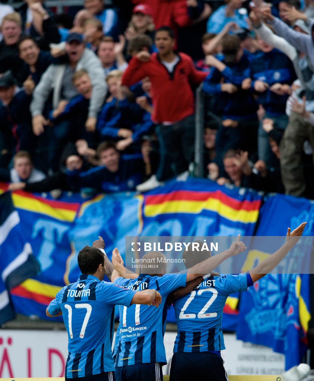 0-1, Philip Hellquist, som grattas av Kennedy Igboananike