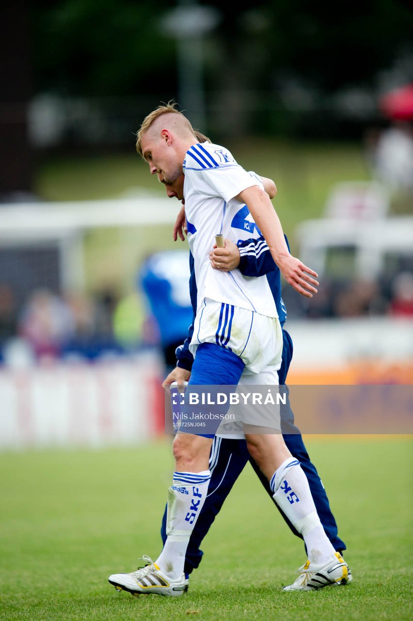 Sebastian Eriksson, IFK Göteborg ut med bandage runt