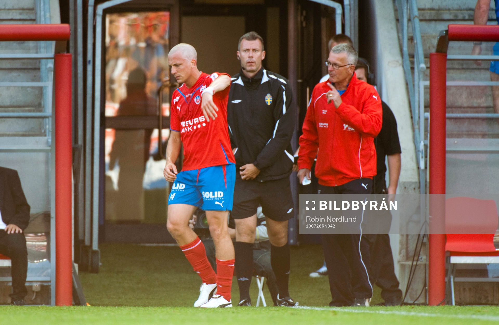 Erik Edman, Helsingborg deppar mot domaren