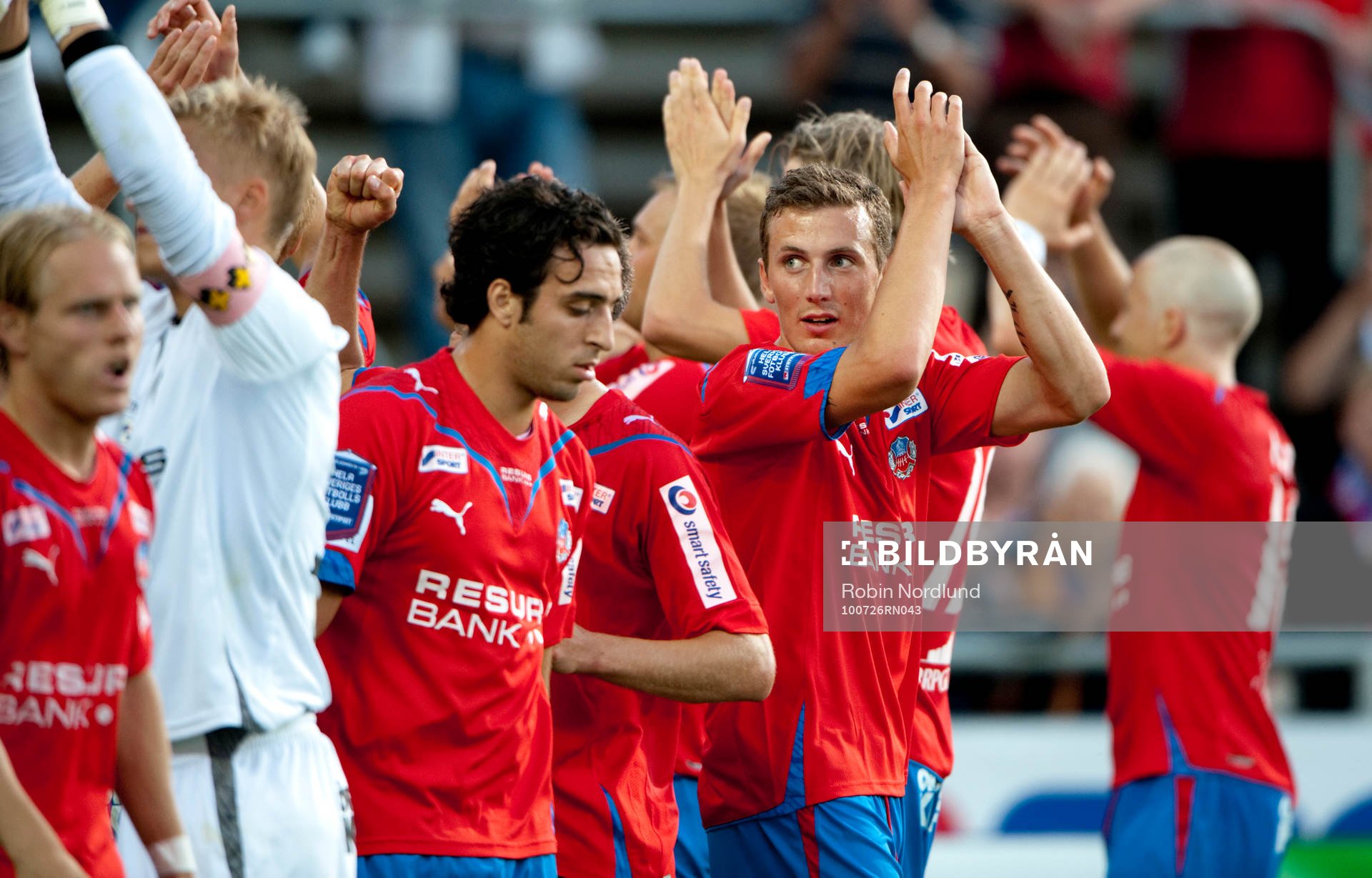 Alexander Gerndt, Helsingborg vann sin första match