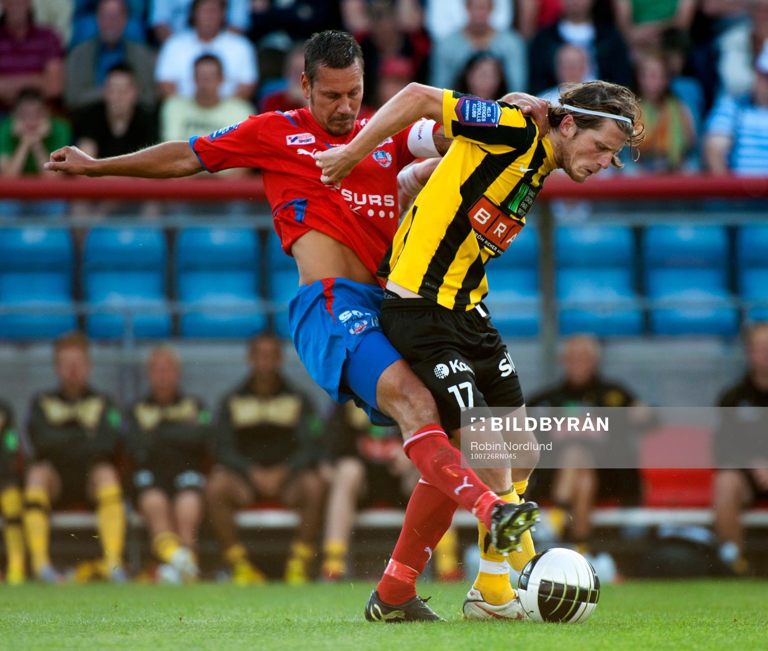 Marcus Lantz, Helsingborg och Erik Friberg, Häcken
