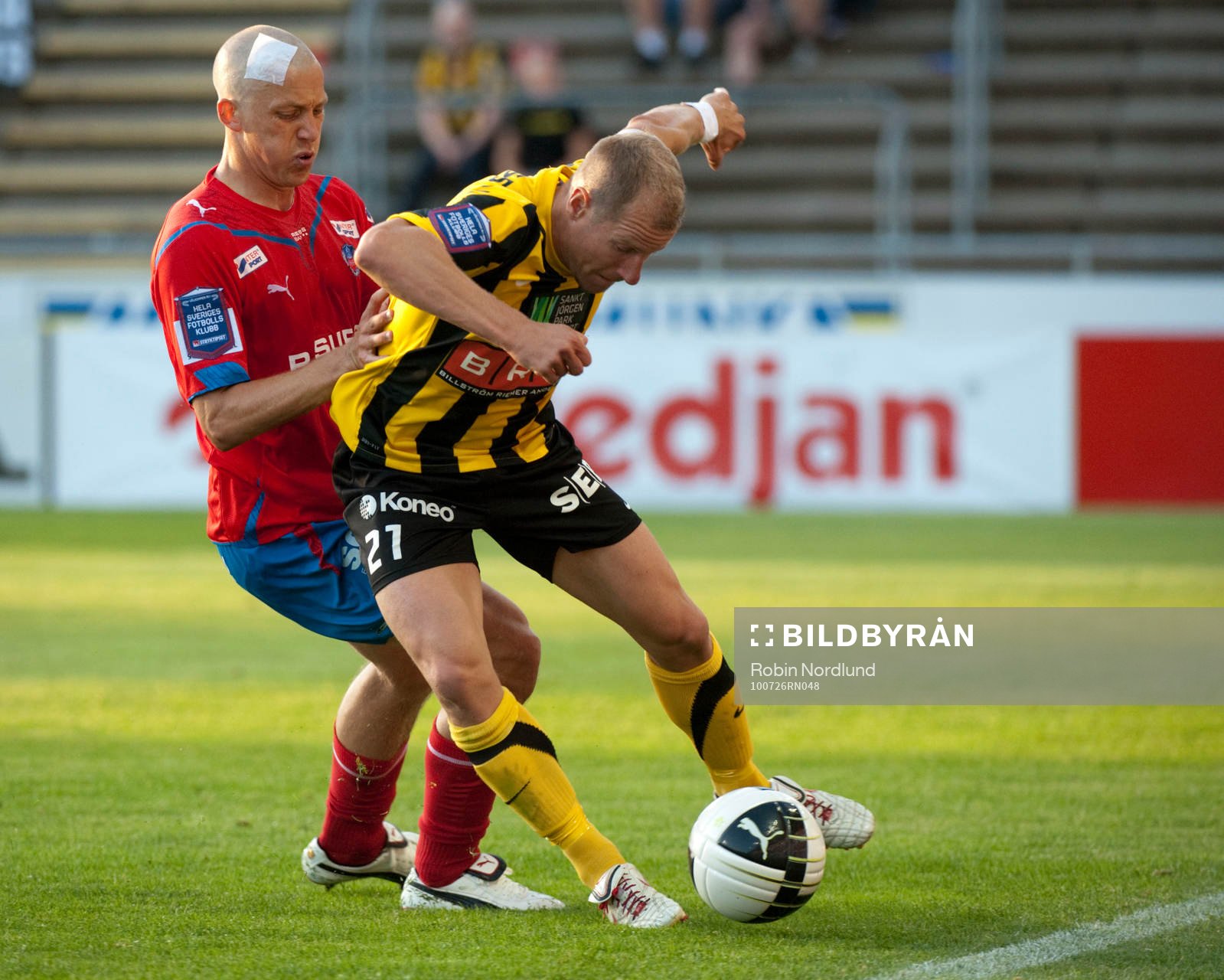 Erik Edman, Helsingborg mot Jonas Henriksson, Häcken