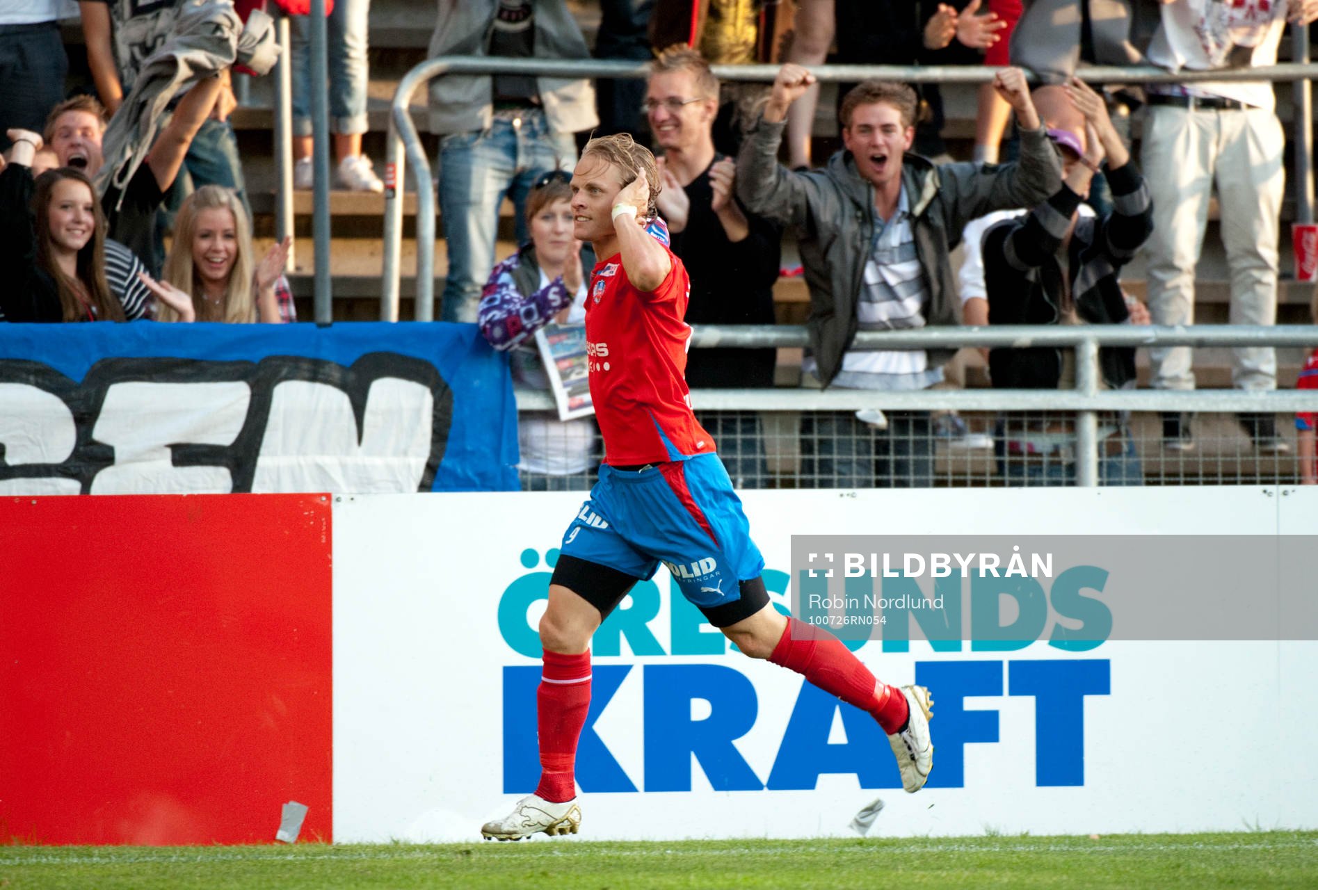 Erik Sundin, Helsingborg jubel
