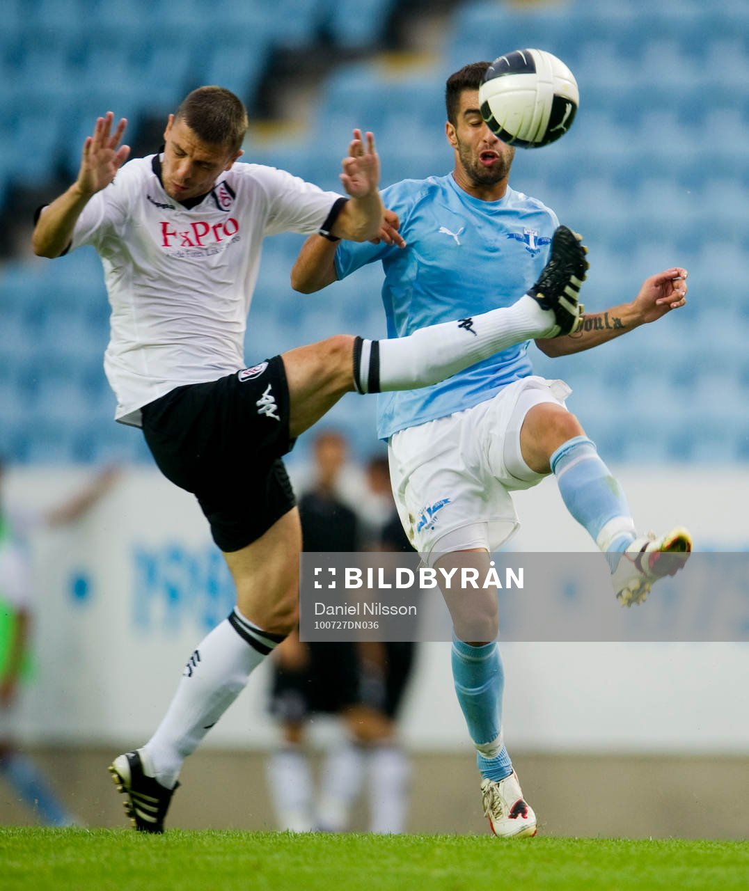 Jimy Durmaz, Malmö och Chris Baird, Fulham