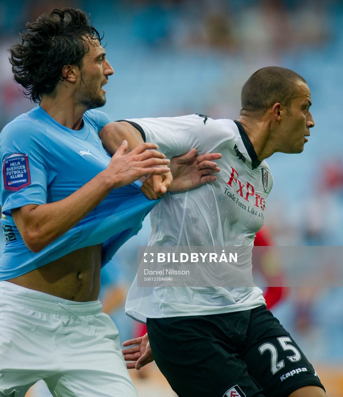 Yago Fernandez, Malmö och Bobby Zamora, Fulham