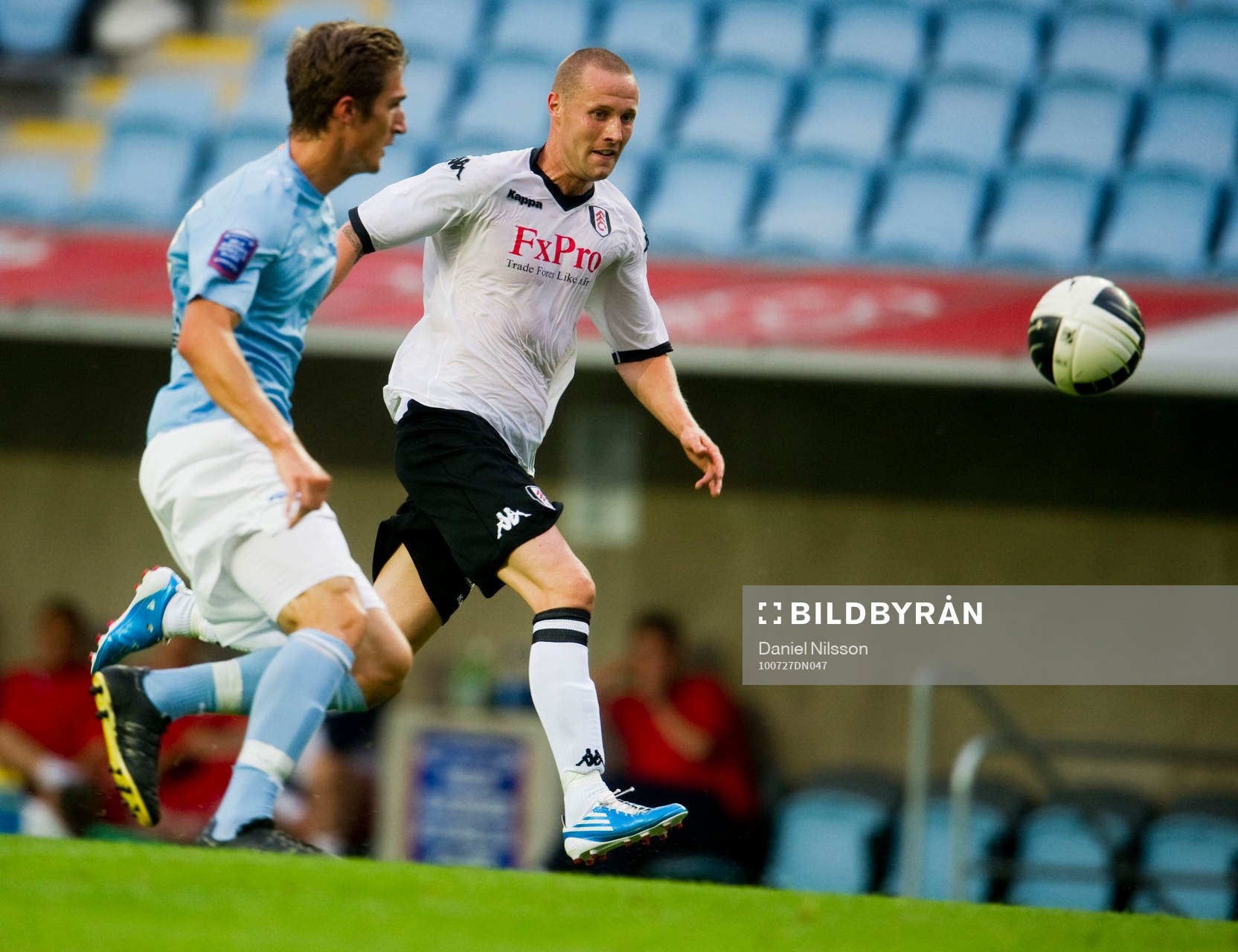 Dardan Rexhepi, malmö, och Fredrik Stoor, Fulham