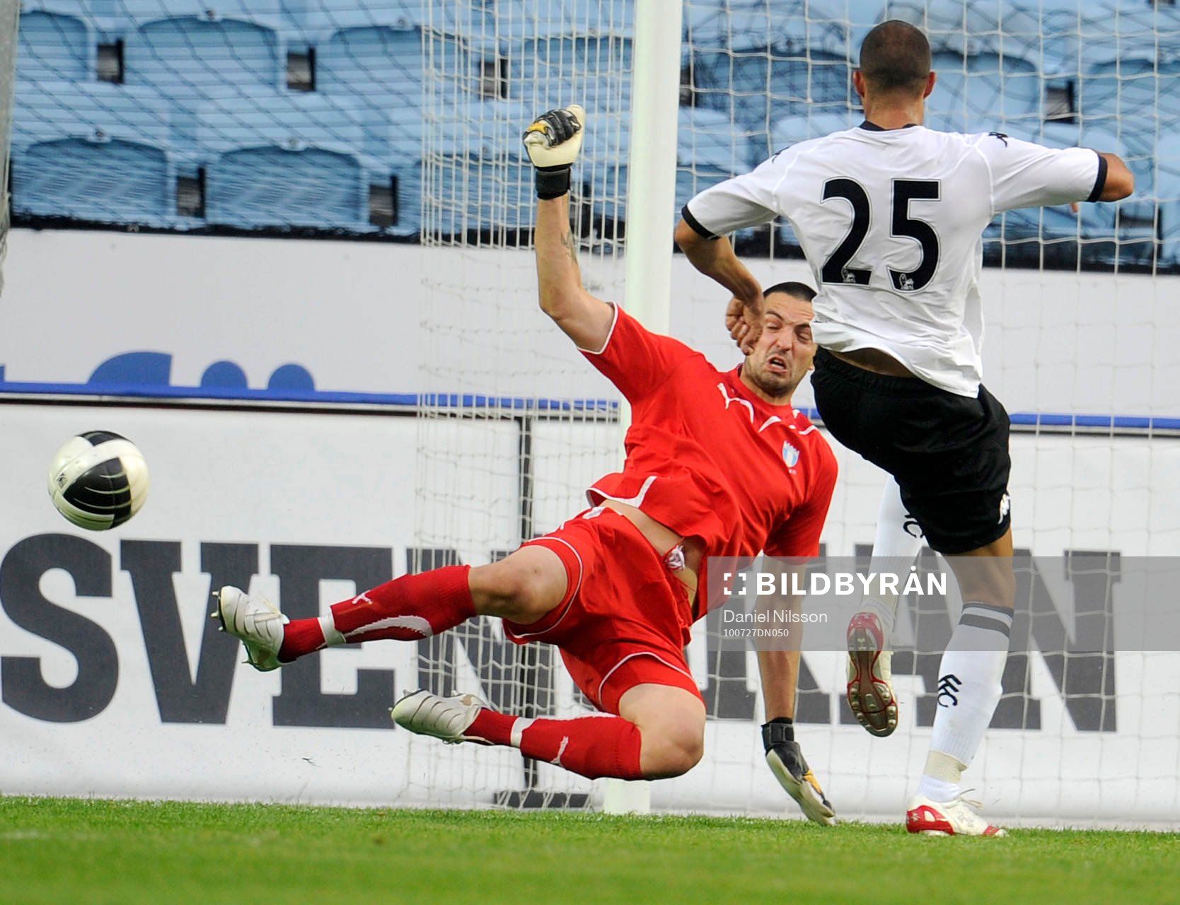 Dusan Melicharek, målvakt  Malmö och Bobby Zamora, Fulham