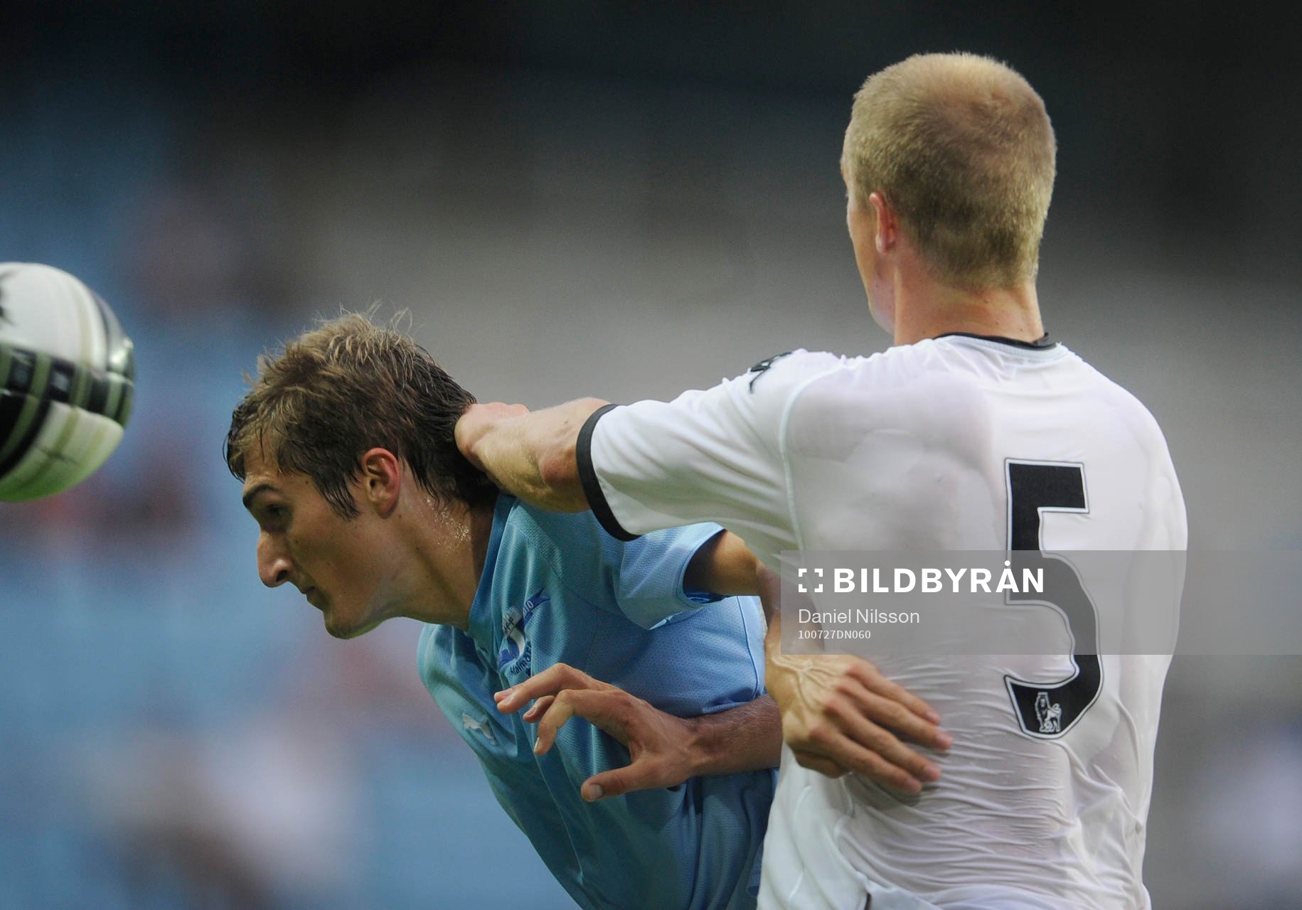 Dardan Rexhepi, malmö, och Brede Hangeland, Fulham